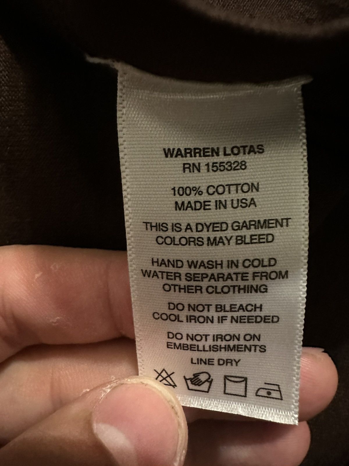 Warren Lotas Warren Lotas Long Sleeve Size US M / EU 48-50 / 2 - 7 Thumbnail