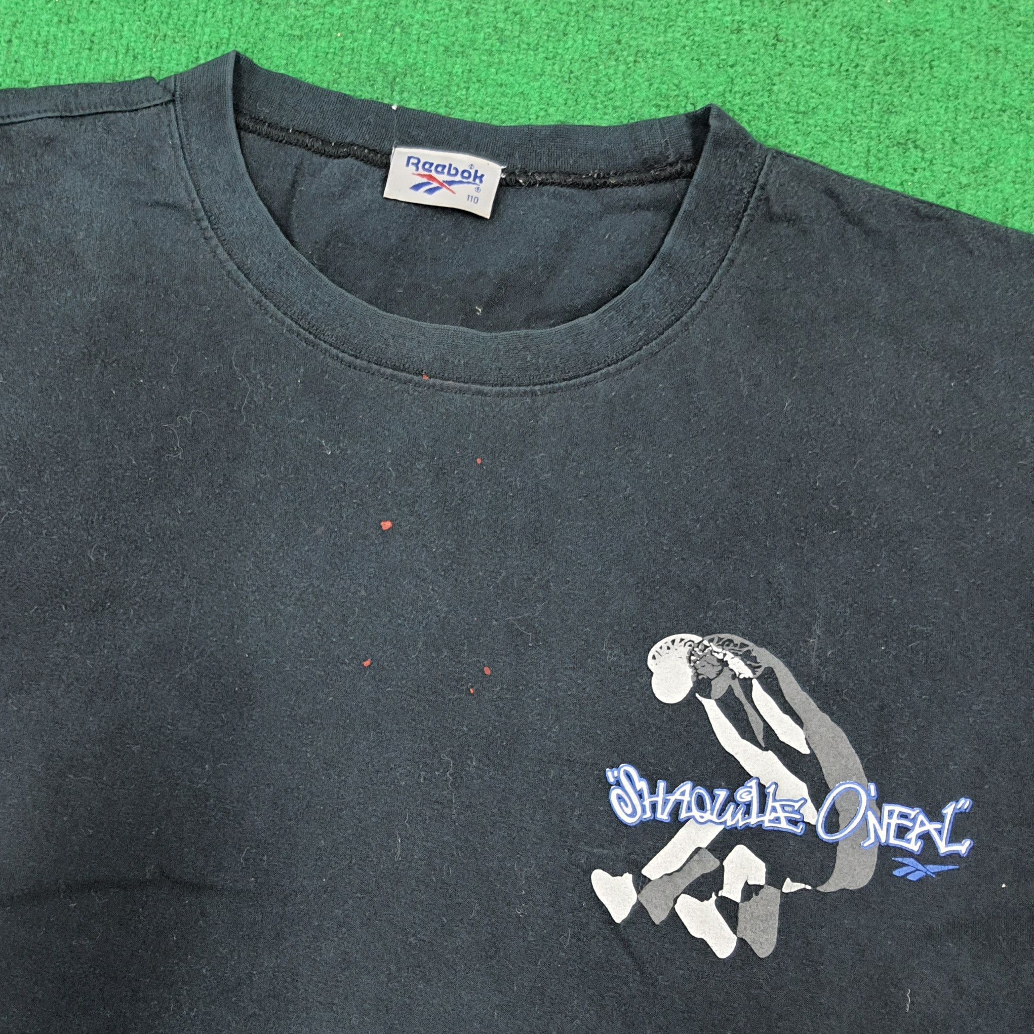 NBA × Reebok × Vintage Vintage Shaquille O'Neal NBA Player Tshirt Size US XL / EU 56 / 4 - 4 Thumbnail