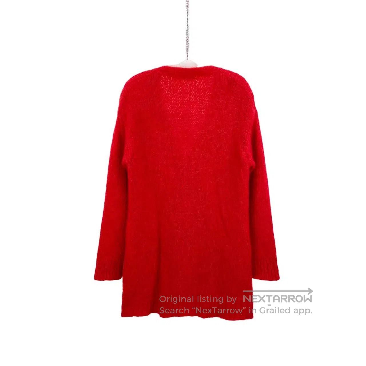 Max Mara Max Mara V-neck mohair cardigan| Size M / US 6-8 / IT 42-44 - 2 Thumbnail