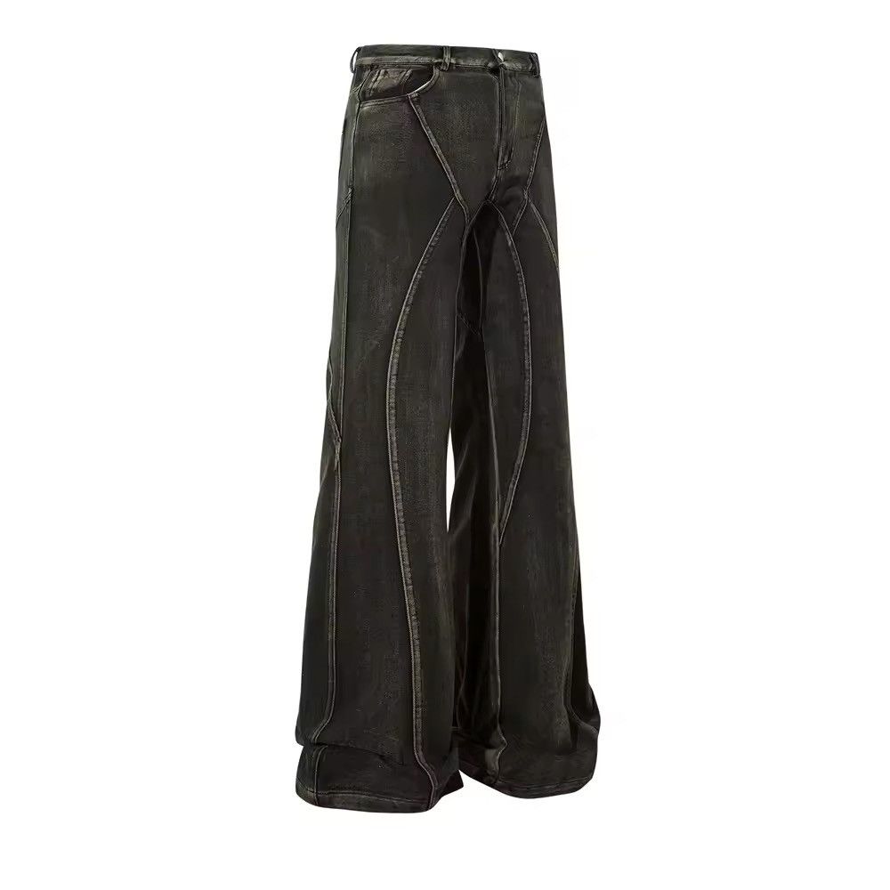 Jean Splice Deconstruct Wash Flare Jeans Size US 29 - 4 Thumbnail