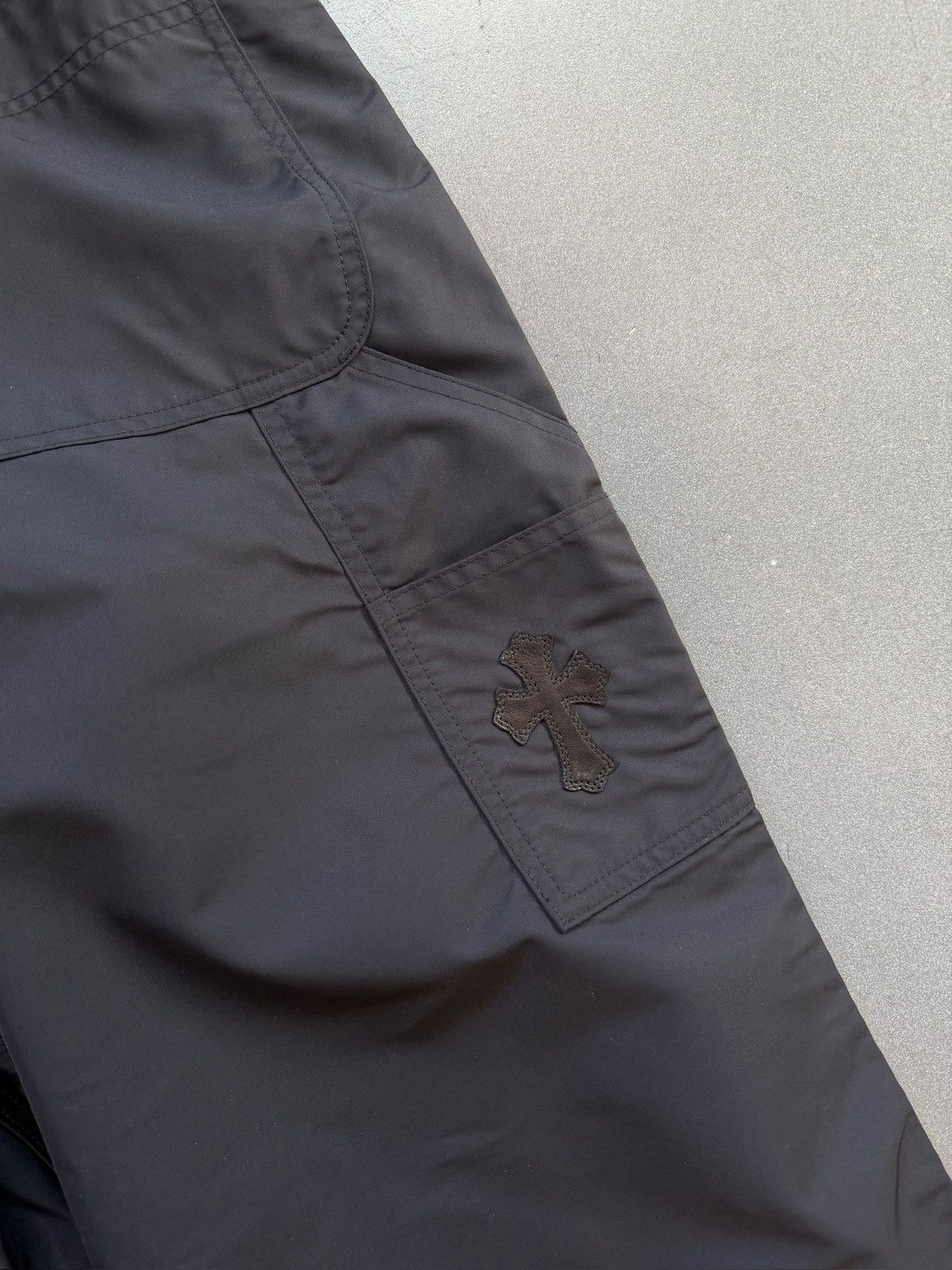 Chrome Hearts Chrome Hearts Carpenter Double Knee Nylon/Leather Pants Size US 36 / EU 52 - 3 Thumbnail