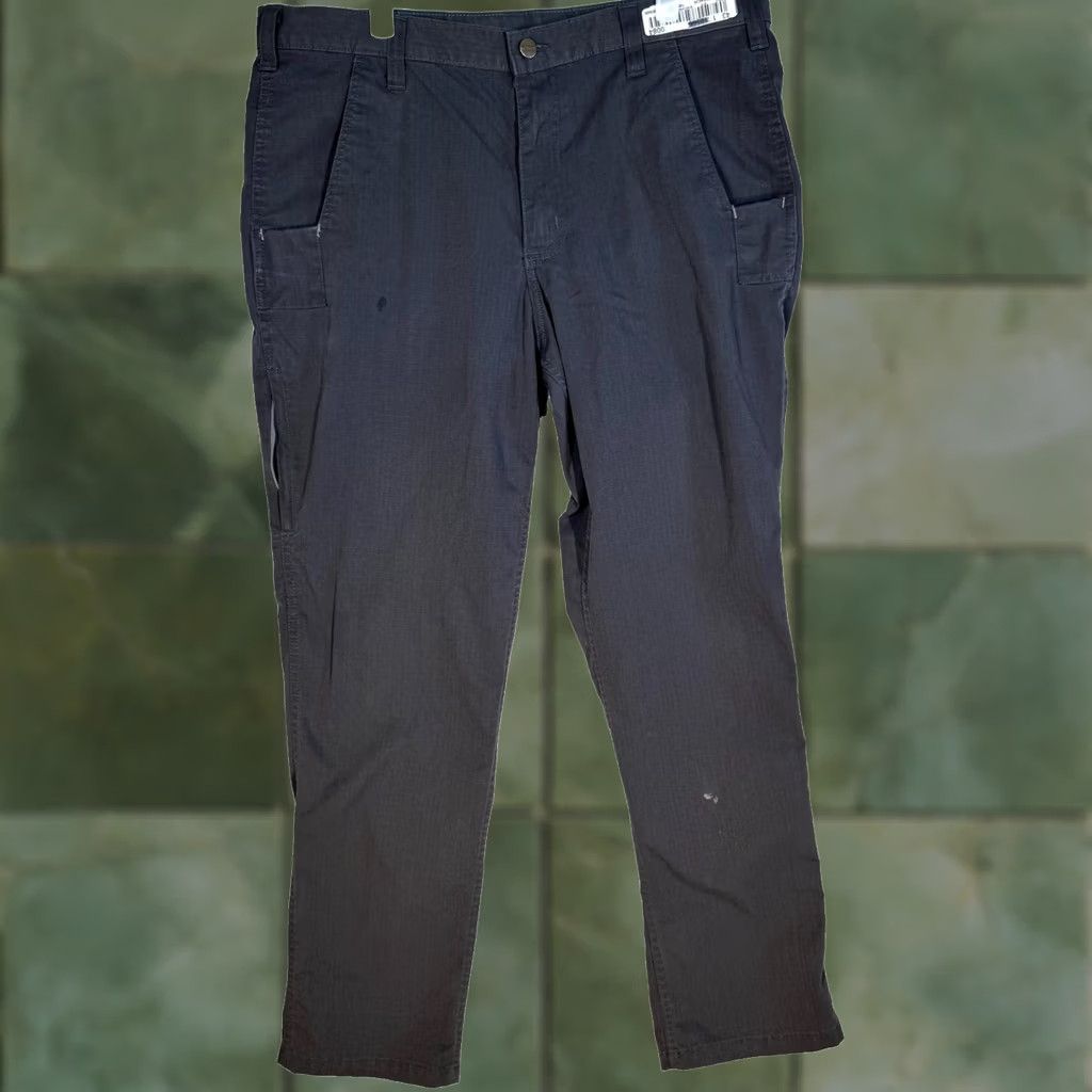 Carhartt Carhartt Pants Mens 34x32 Gray Ripstop Relaxed Fit Workwear Size US 34 / EU 50 - 1 Thumbnail