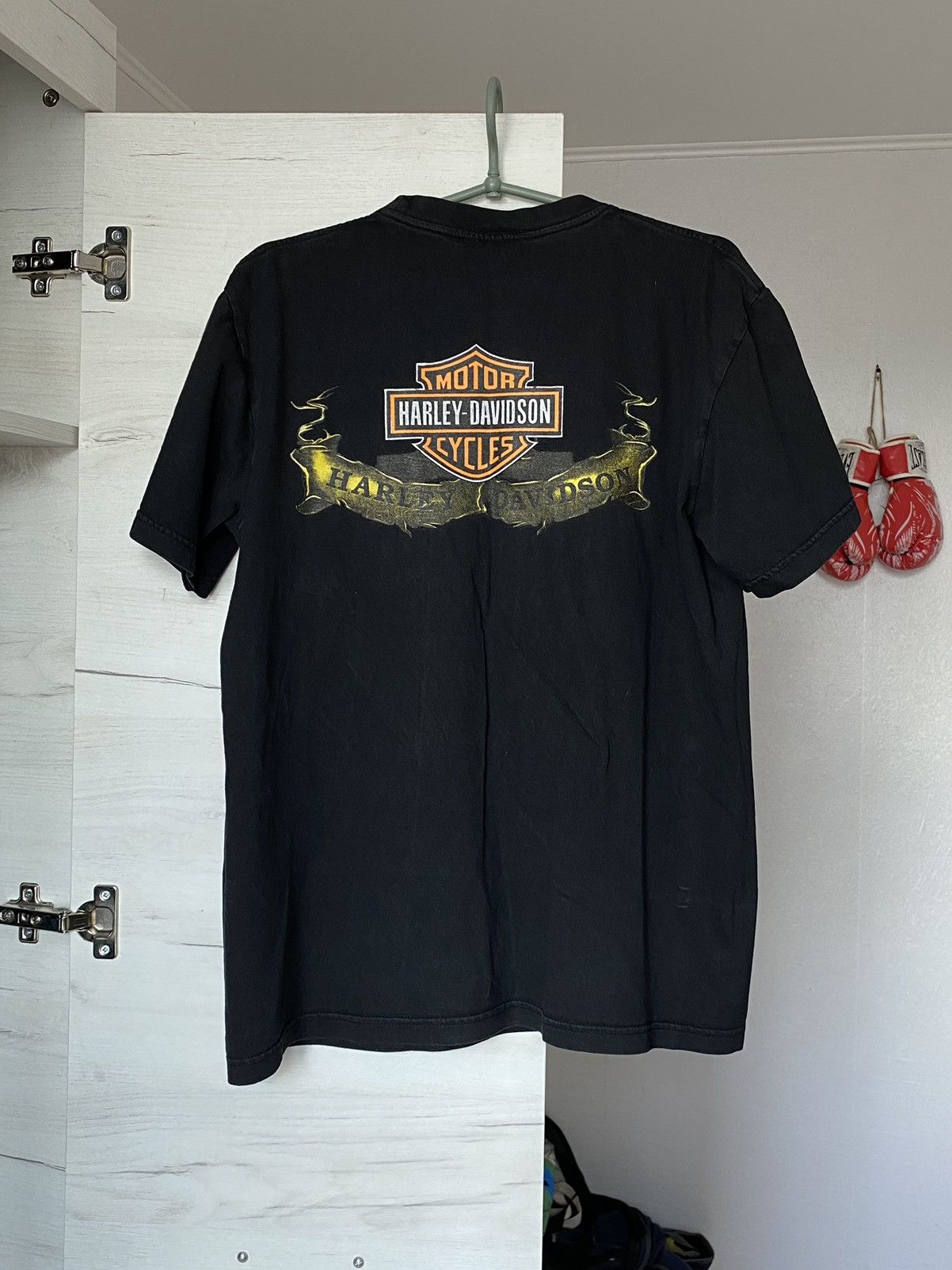 Harley Davidson Harley Davidson Men's Black T-shirt Size US M / EU 48-50 / 2 - 3 Thumbnail