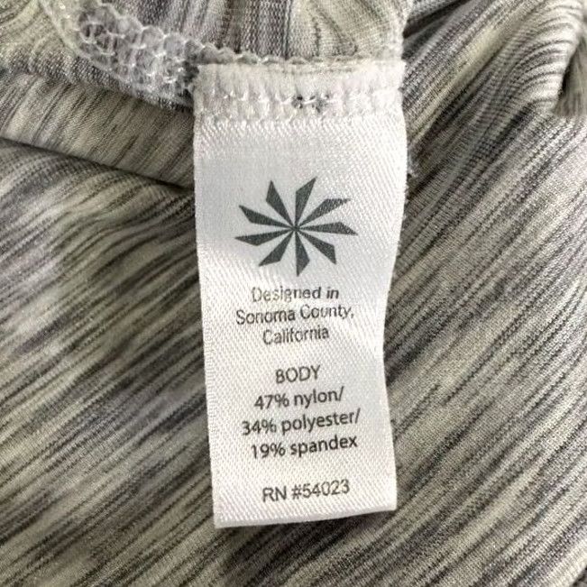 Athleta Athleta Leggings Womens Medium Grey Cropped Stretch Gym Exercise Pull On Size 32" / US 10 / IT 46 - 5 Thumbnail