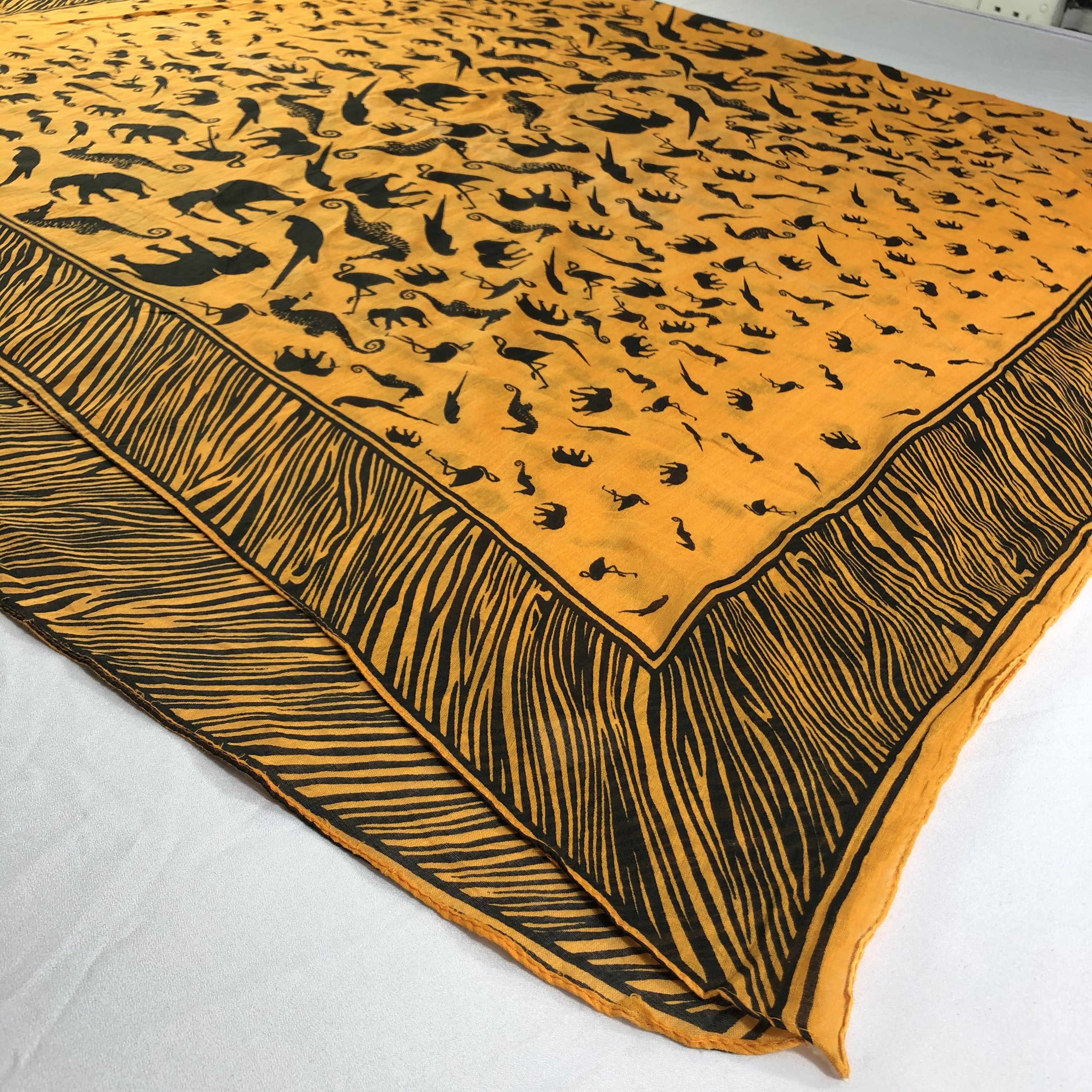 Vintage Glen Prince Silk Scarf