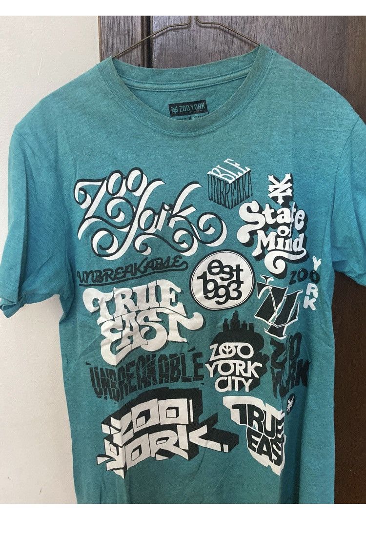 Zoo York Zoo York Center Graphic Skater Tee Green M Size US M / EU 48-50 / 2 - 1 Thumbnail