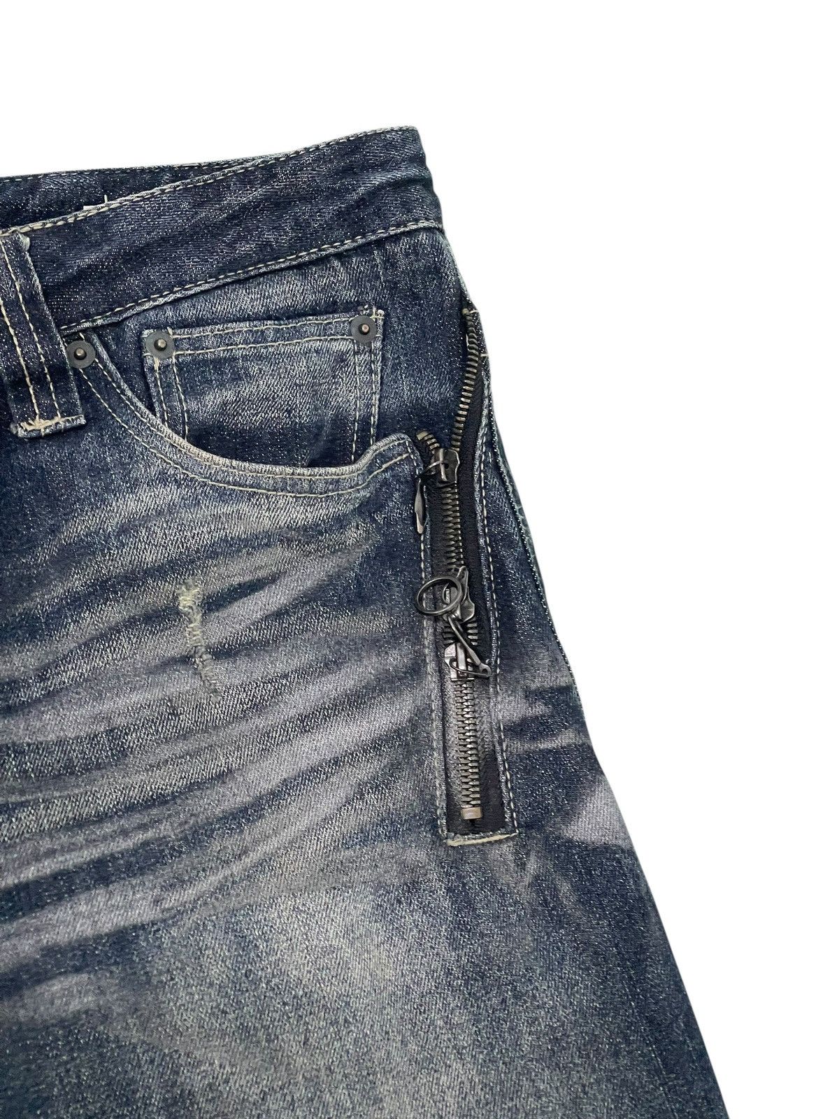 Le Grande Bleu (L.G.B.) Flare Jeans Semantic Design Chrome Dior Erd cdg amiri 2🟦9 Size US 31 - 10 Thumbnail