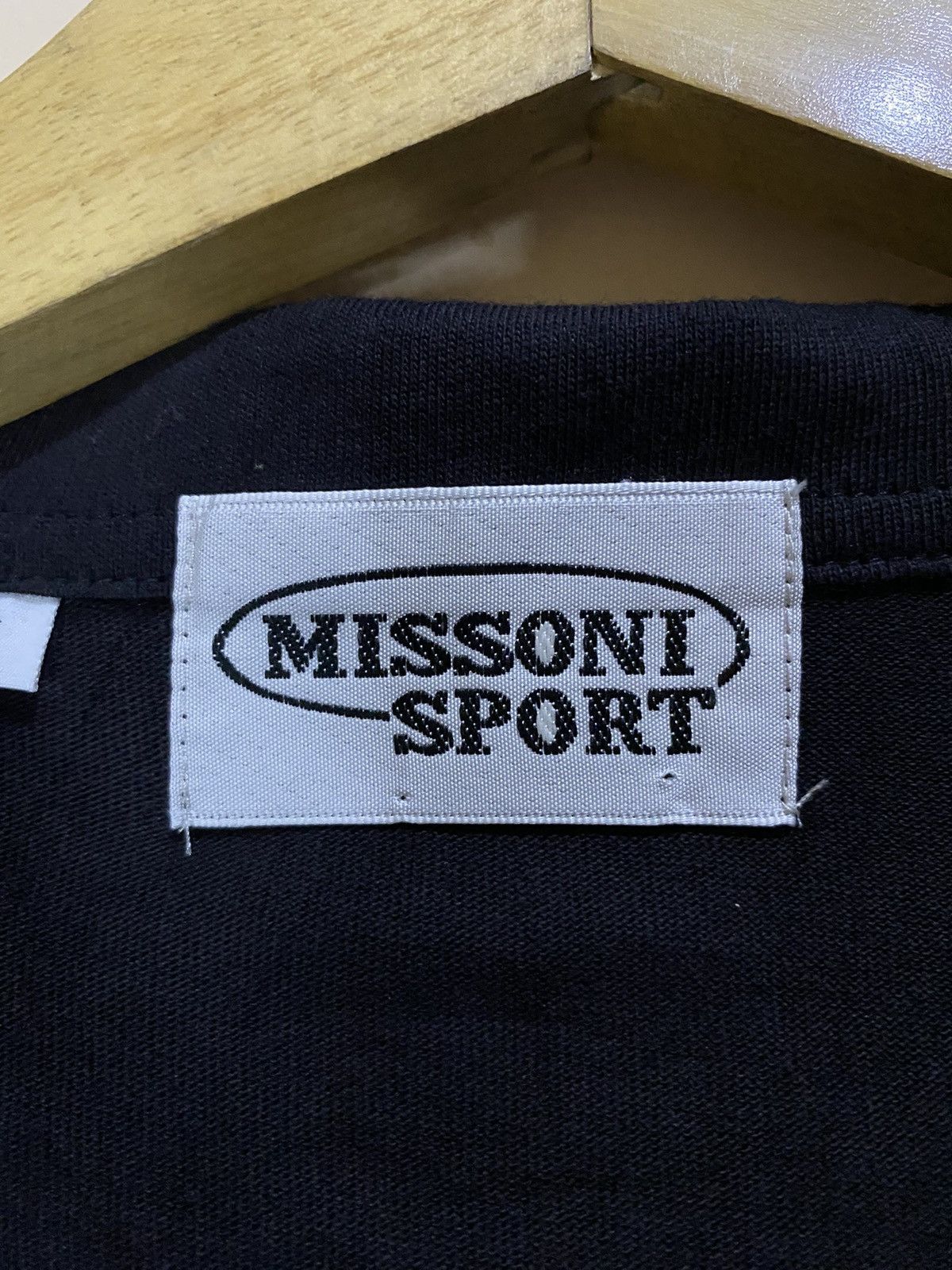 Designer × Missoni Vintage Missoni Sport Polo Shirt Size US M / EU 48-50 / 2 - 8 Thumbnail