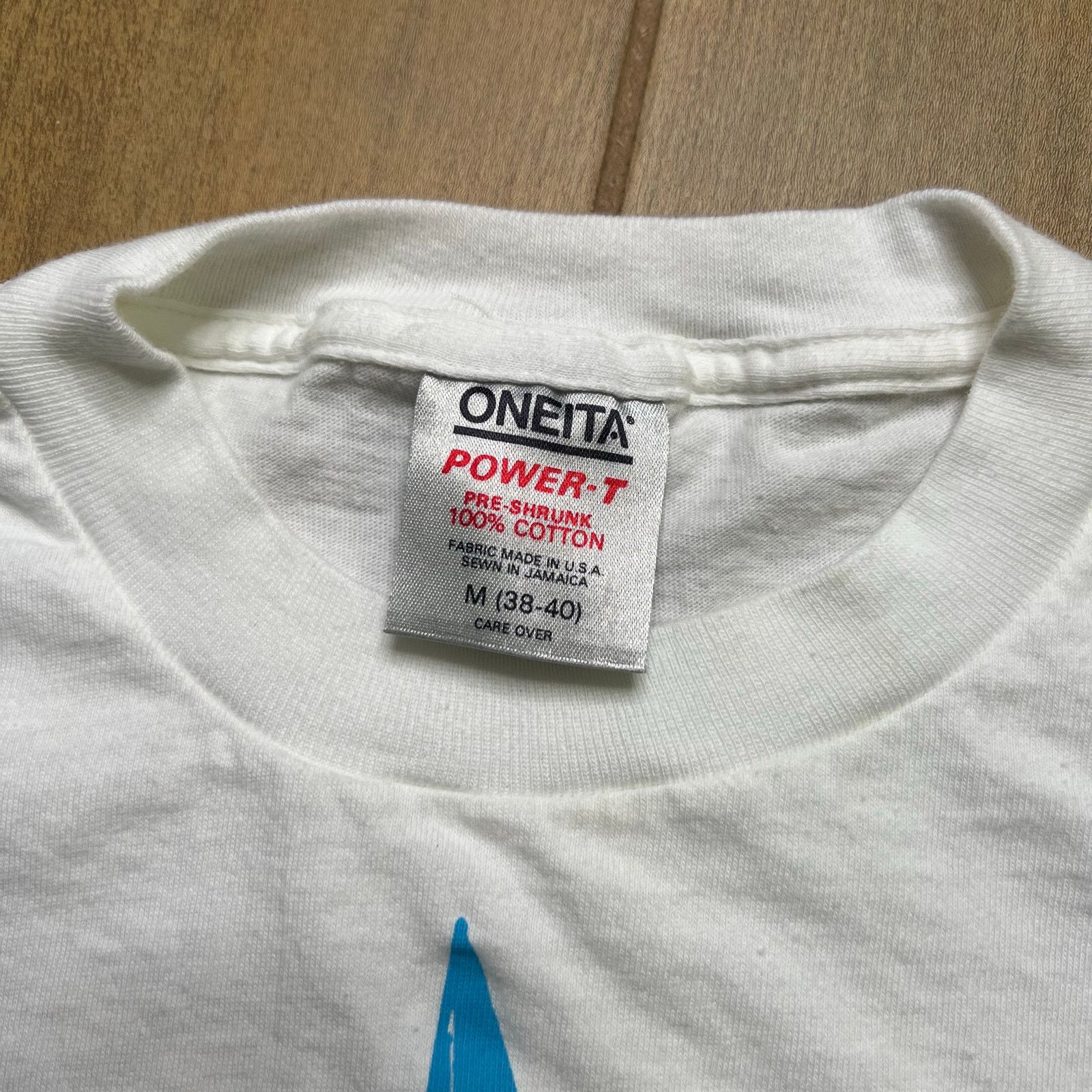 Vintage vintage 90s t-shirt sailboat and sunset Beach" Men Sz M Size US M / EU 48-50 / 2 - 2 Thumbnail