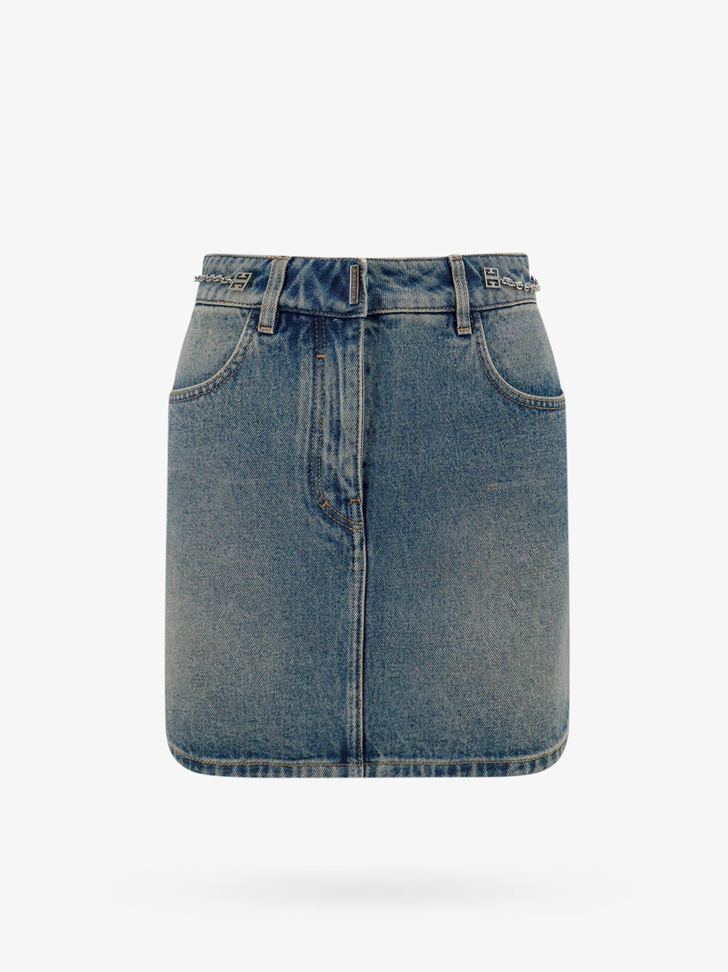 image of Givenchy Skirt Woman Blue Skirts, Women's (Size 28)