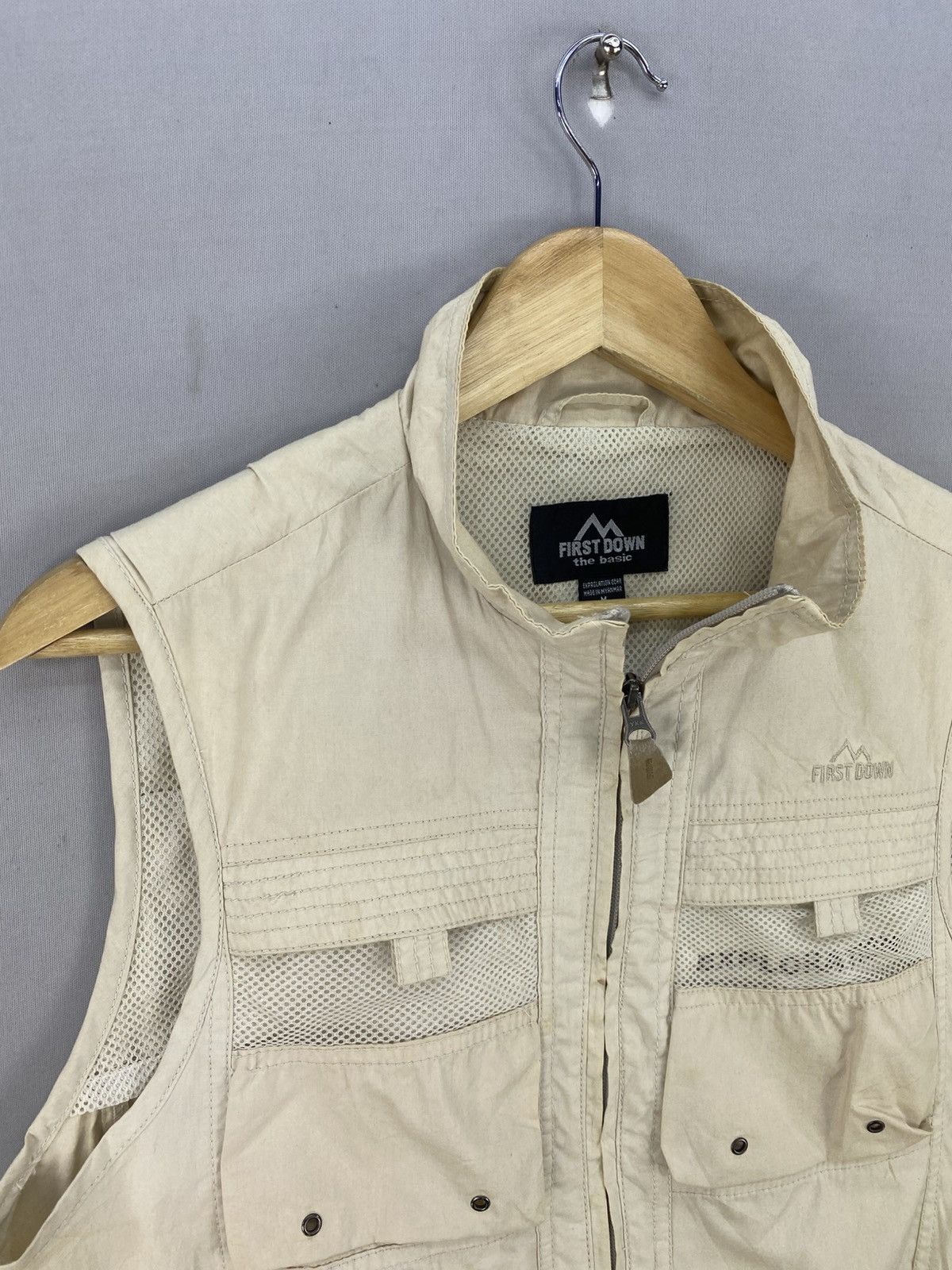 First MFG Co. Vintage First Down The Basic Vest Suitable for Explorer Size US S / EU 44-46 / 1 - 2 Thumbnail