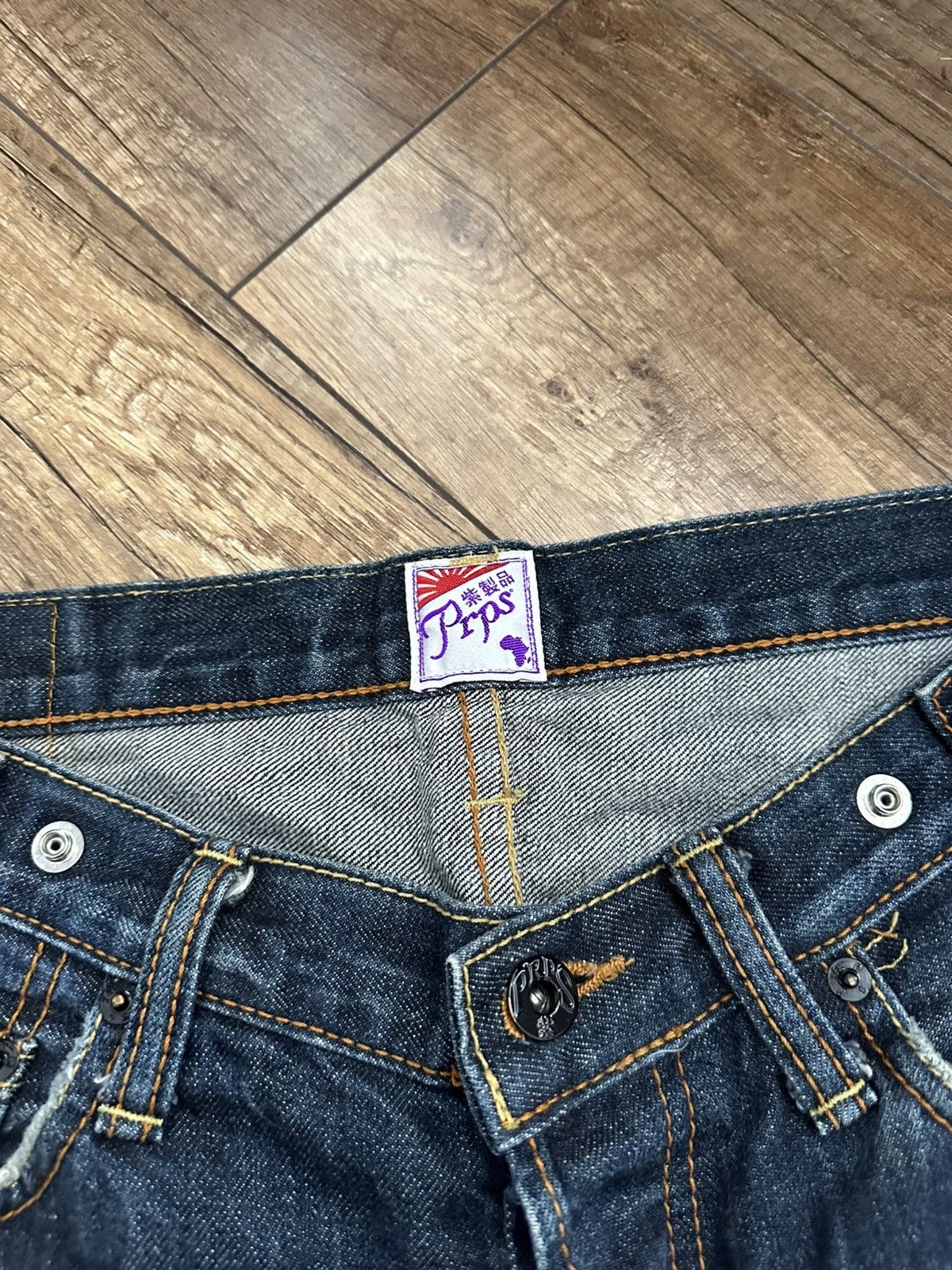 Prps PRPS Japanese Denim Jeans Pants Size US 32 / EU 48 - 11 Thumbnail