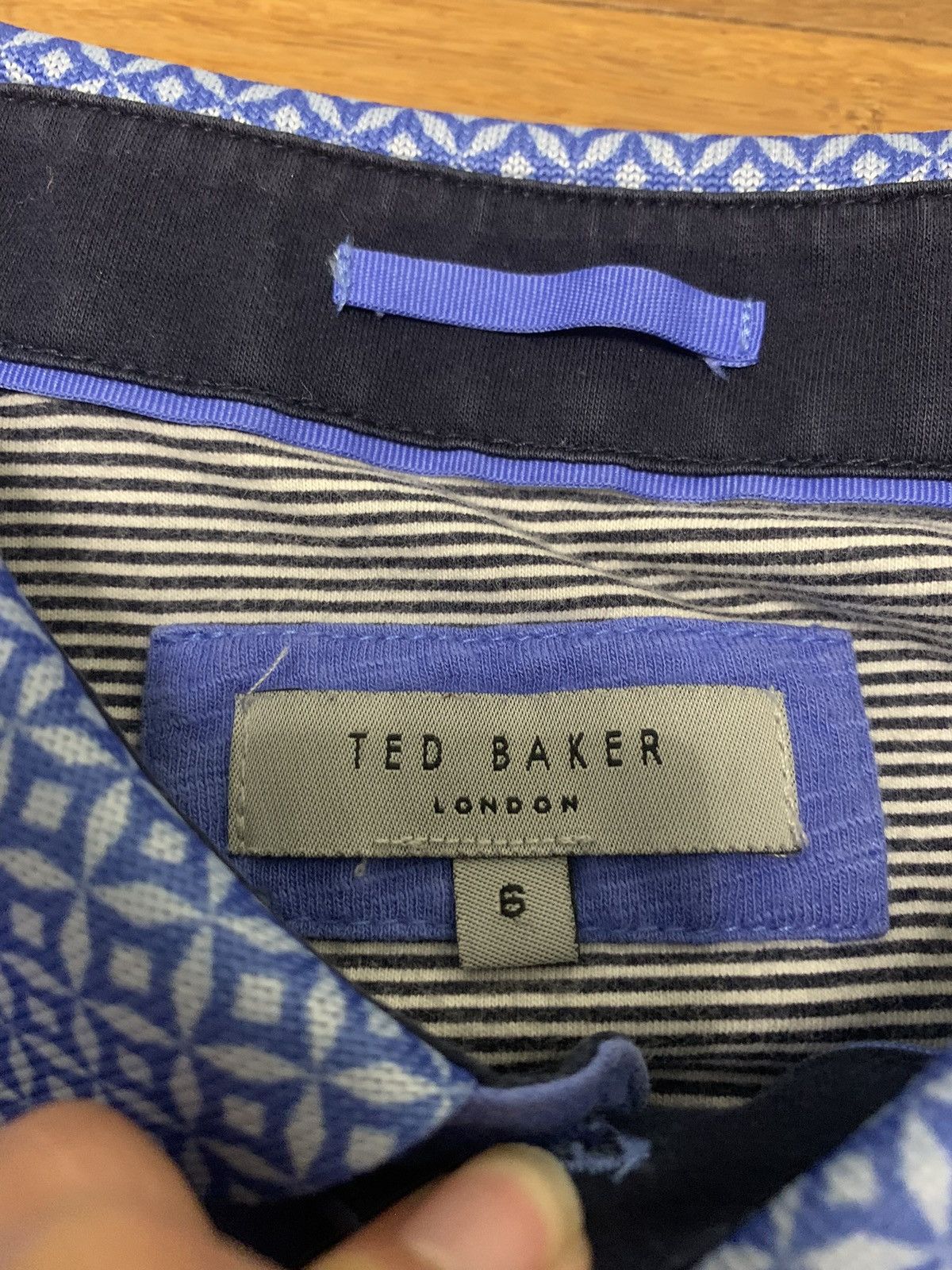 Ted Baker Ted Baker London Polo Shirt Size US XL / EU 56 / 4 - 2 Thumbnail