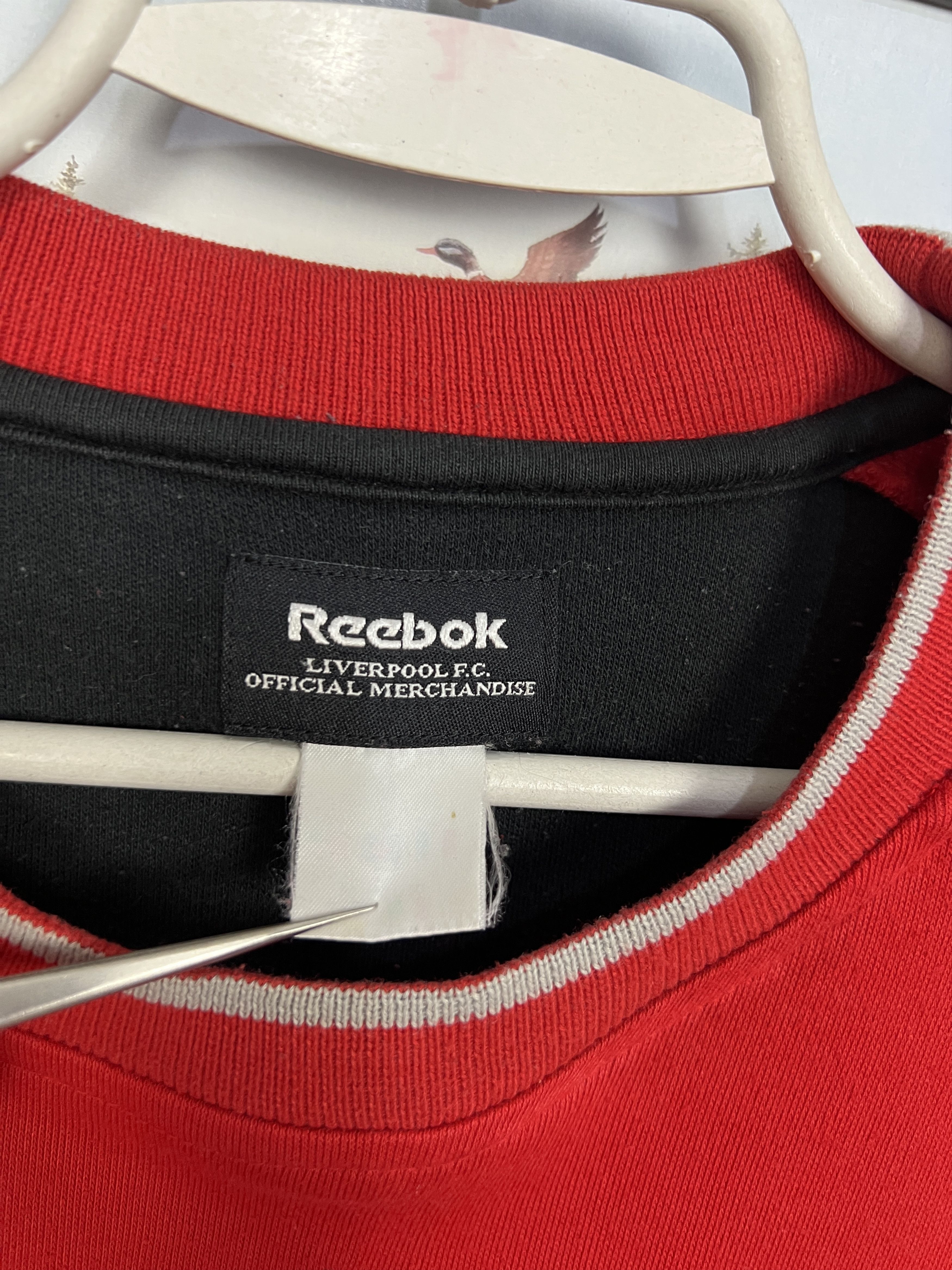 Reebok Vintage Liverpool Football Sweatshirt Soccer Track Top Size US L / EU 52-54 / 3 - 6 Thumbnail