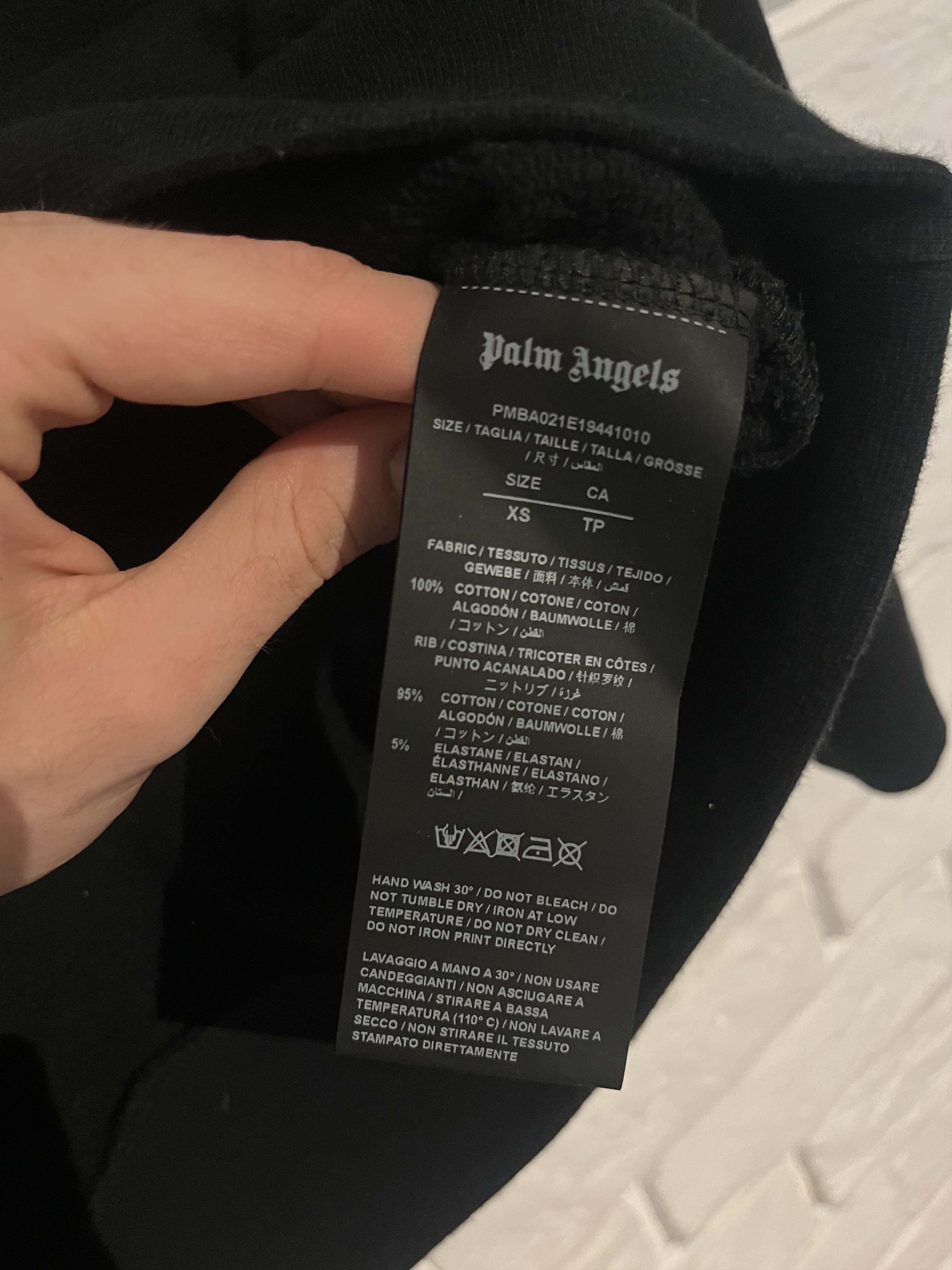 Palm Angels Palm Angels Black Alien Sweatshirt Size US XS / EU 42 / 0 - 4 Thumbnail
