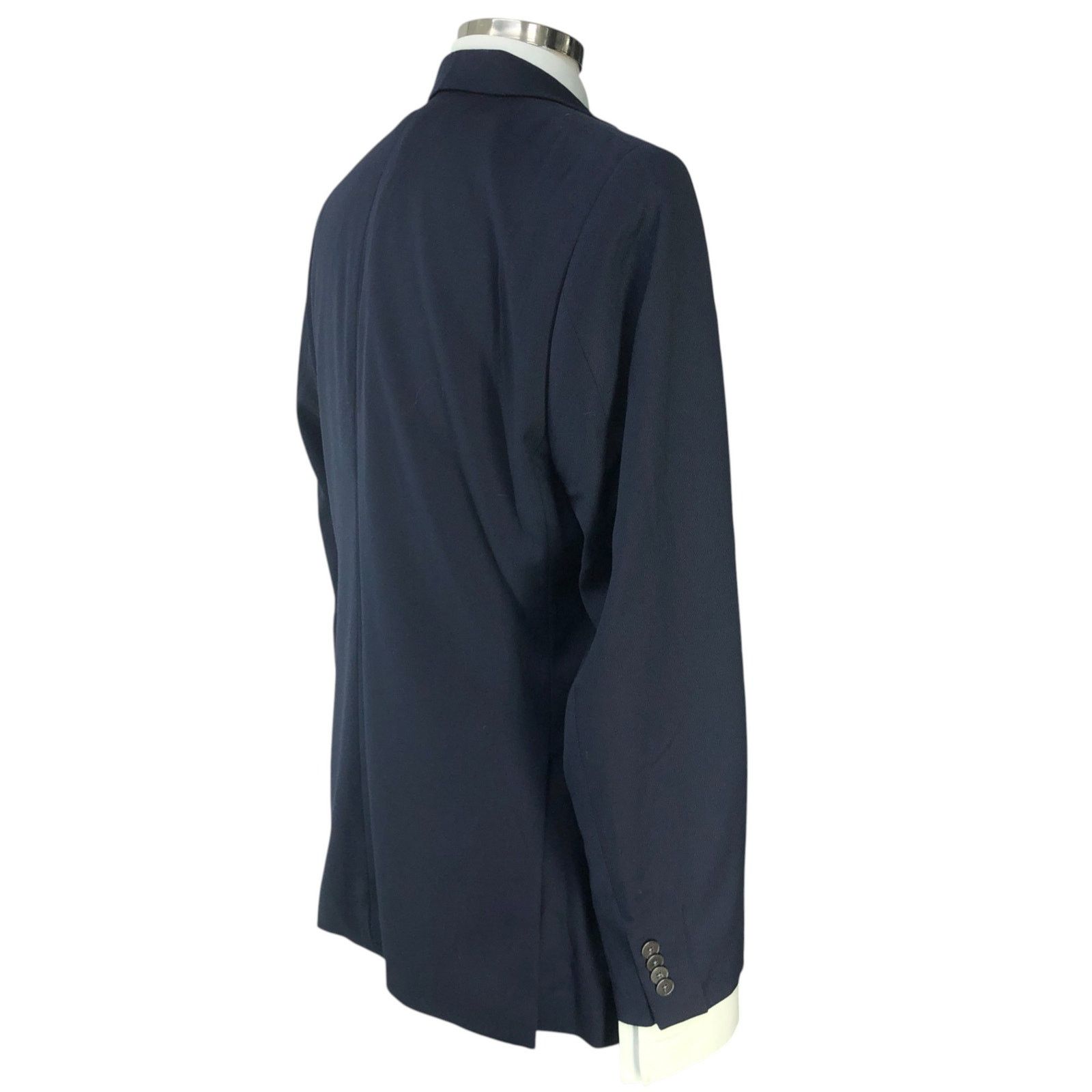 Michael Kors Michael Kors 42L Blazer Jacket Sport Coat Navy Metal Buttons Size 42L - 10 Thumbnail