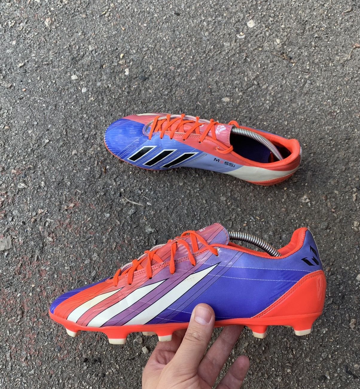Adidas F10 TRX MESSI soccer boots 10 1/2 US VINTAGE predator