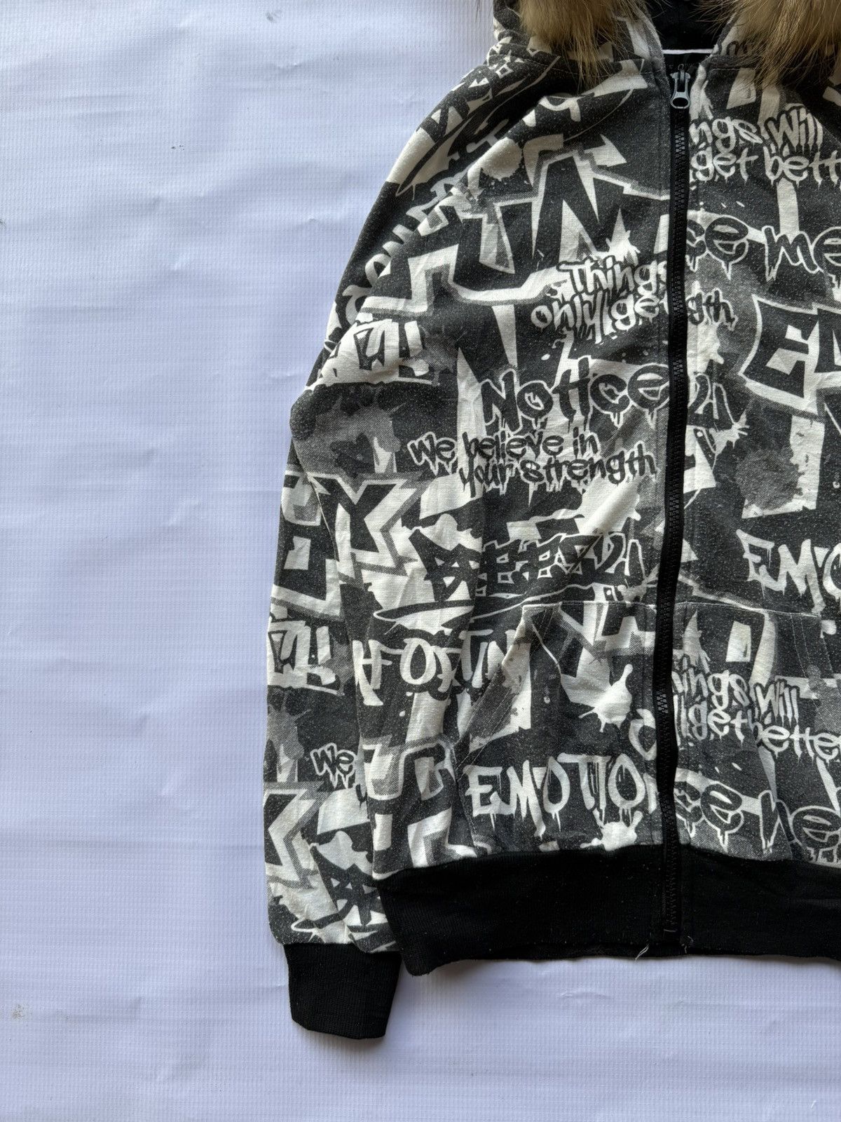 Hysteric Glamour Space opera fur hoodie printed style Ifsixwasnine lgb Size US M / EU 48-50 / 2 - 6 Thumbnail