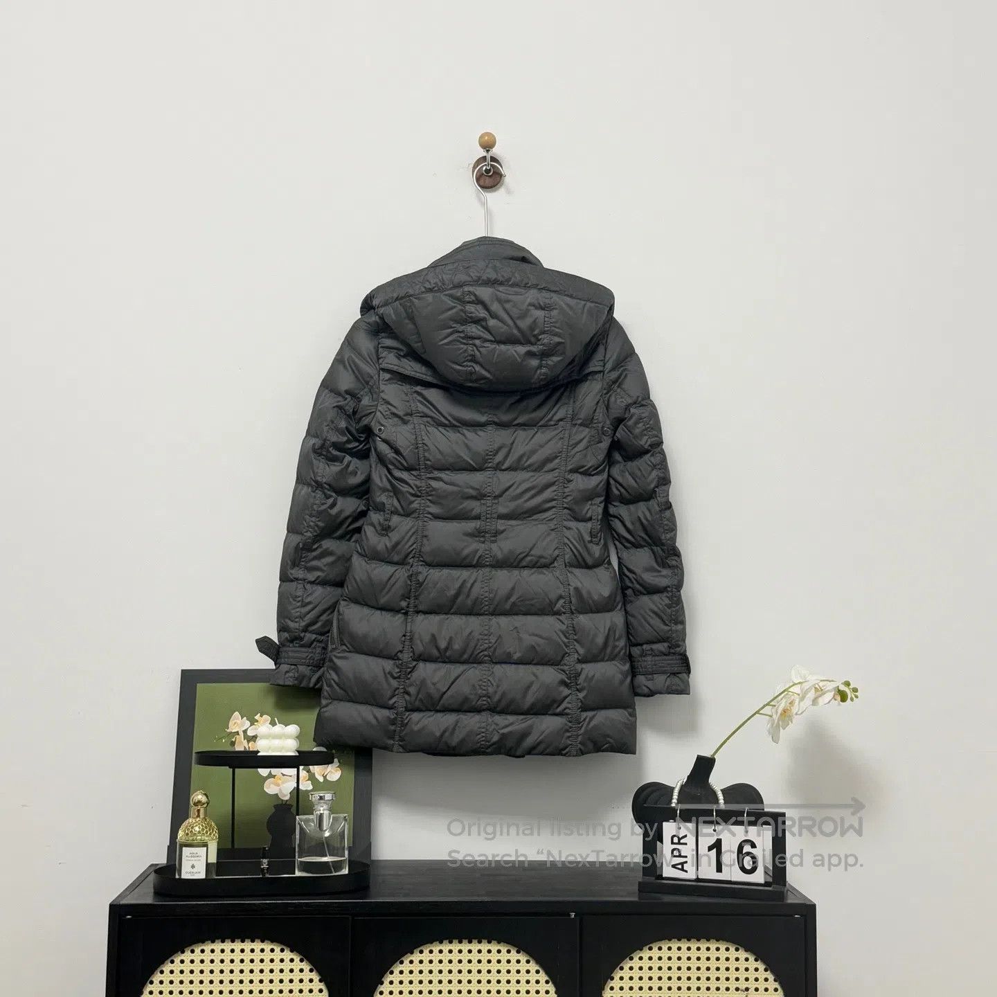 Burberry Burberry Grey Lined Plaid Puffer Jacket| Size XS / US 0-2 / IT 36-38 - 4 Thumbnail
