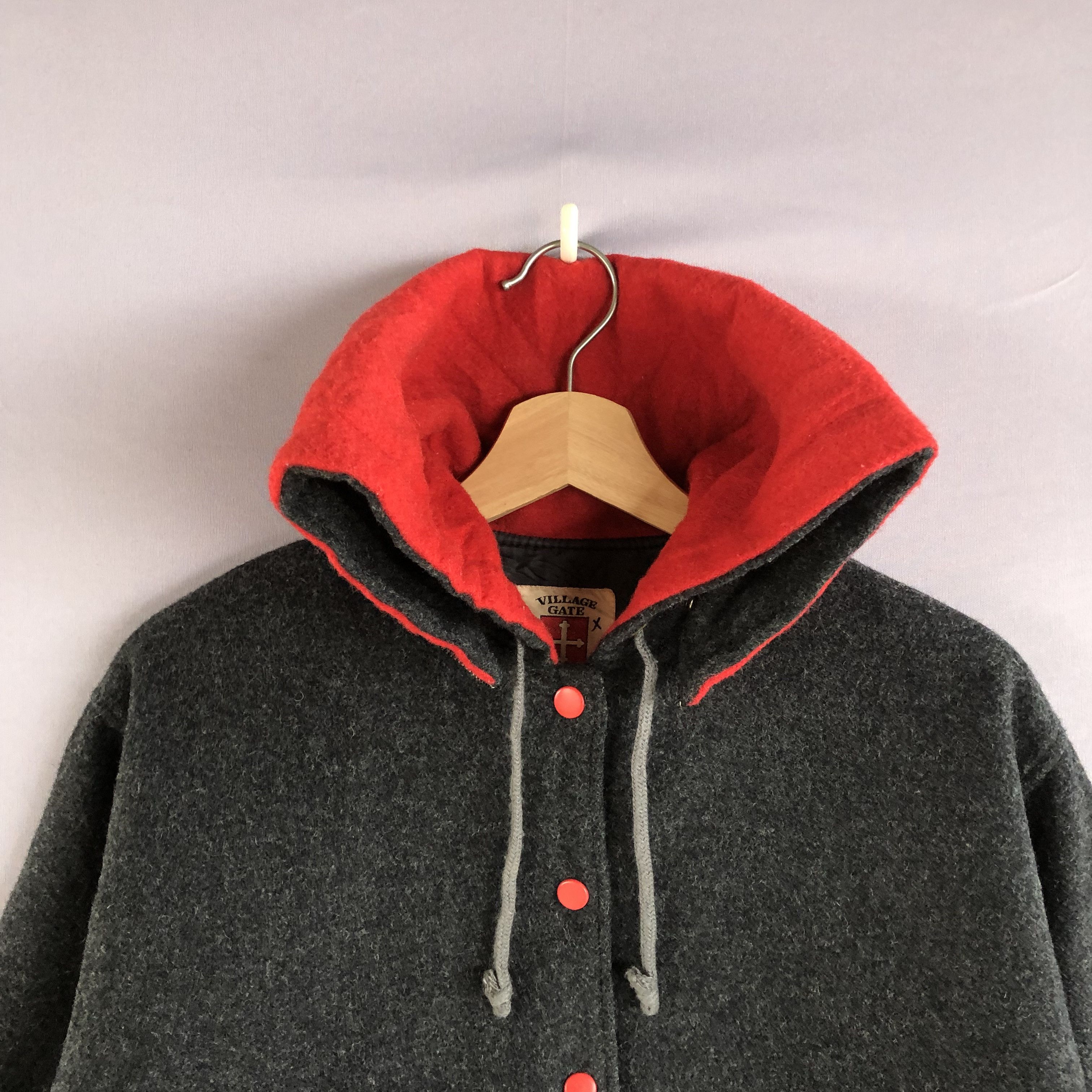 Japanese Brand × Vintage Vintage 90s Village Gate Varsity Wool Baseball Jacket Size US S / EU 44-46 / 1 - 5 Thumbnail