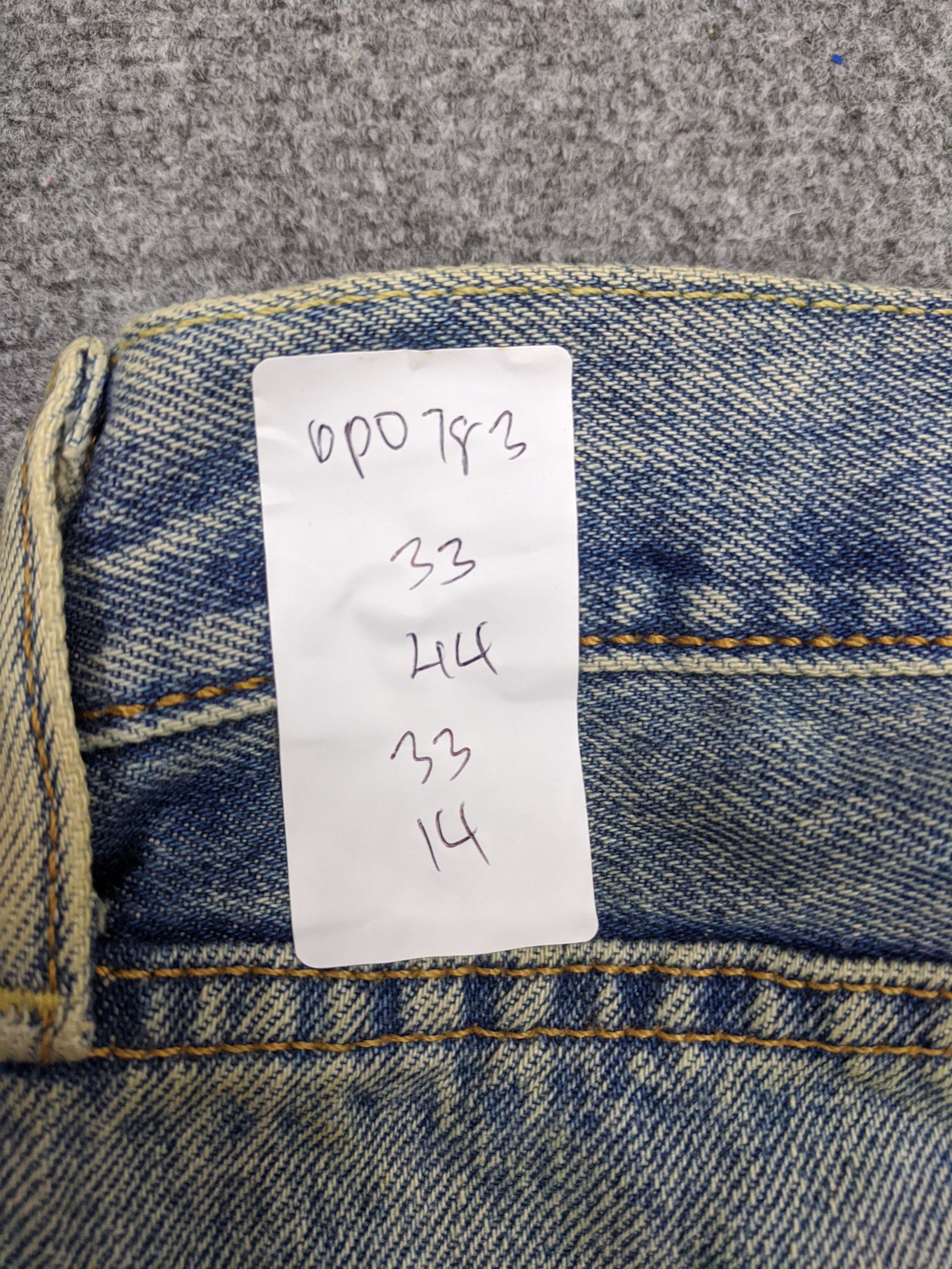 Levi's × Vintage Vintage Distressed Levis 501 Faded Blue Jeans 33x33 Size US 33 - 18 Thumbnail
