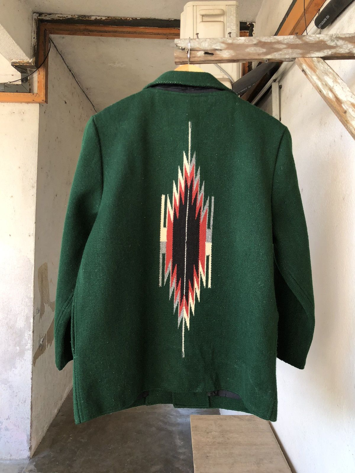 Vintage Rare Vintage Centinela Chimayo Hand Woven New Maxico Jacket Size US M / EU 48-50 / 2 - 2 Thumbnail