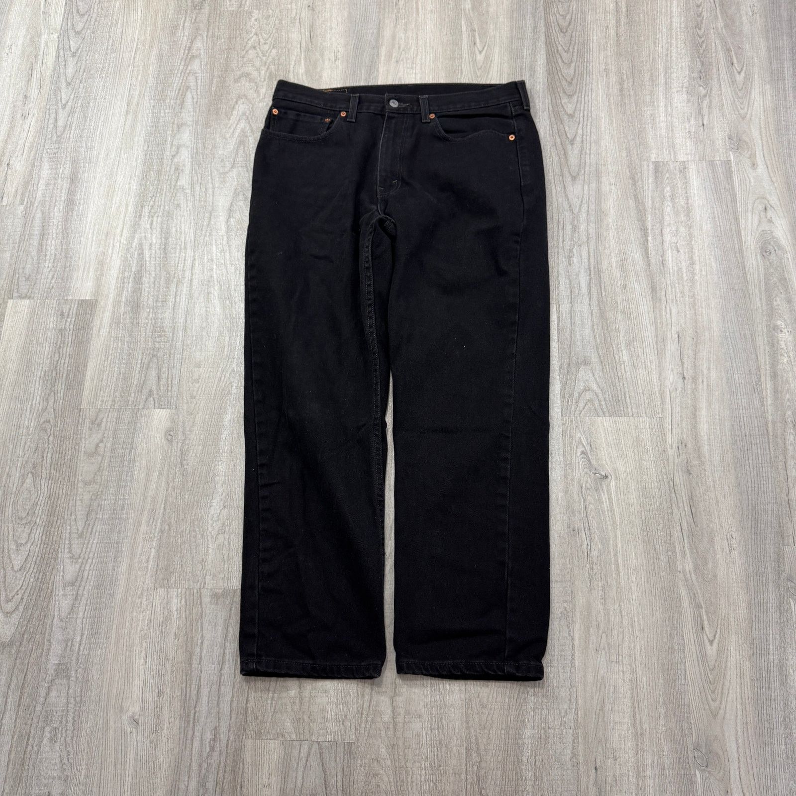 Levi's Levis 550 Relaxed Fit Jeans Men's 34 x 30 Black Denim Cowboy Size US 34 / EU 50 - 1 Thumbnail