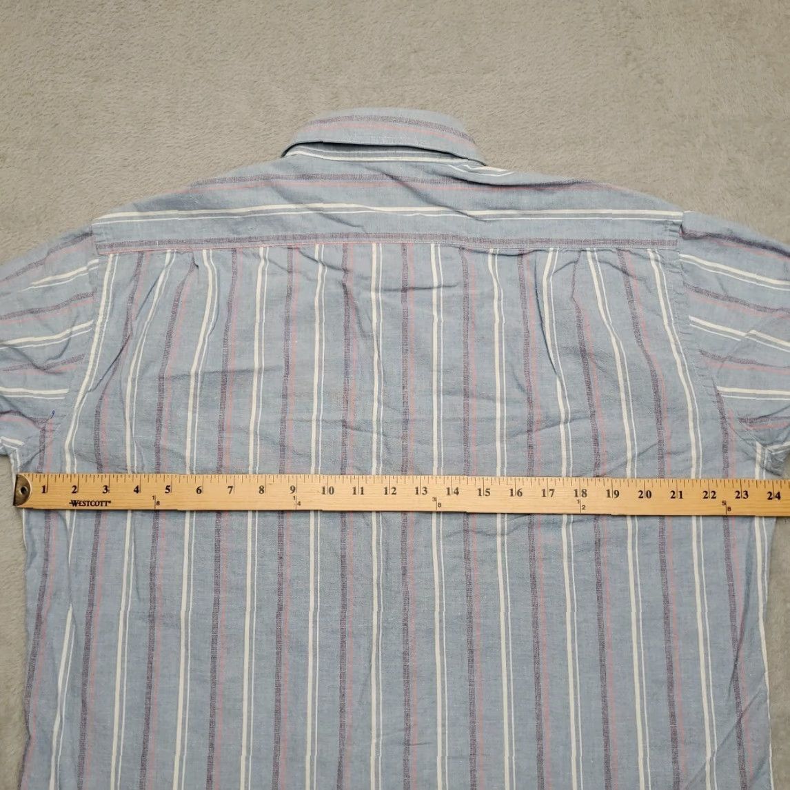 Eddie Bauer VINTAGE Eddie Bauer Shirt Mens L Blue Striped 100% Cotton Button-Up Casual Shirt Mens L Blue Striped 100% Cotton Button-Up Casual Size US L / EU 52-54 / 3 - 7 Thumbnail