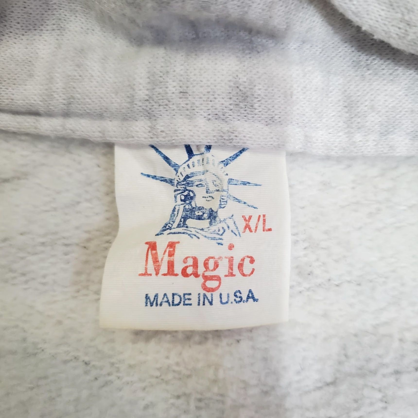 Vintage VINTAGE Magic Sweatshirt Mens XL Gray Quarter Zip San Francisco Made USA 90s Size US XL / EU 56 / 4 - 6 Thumbnail