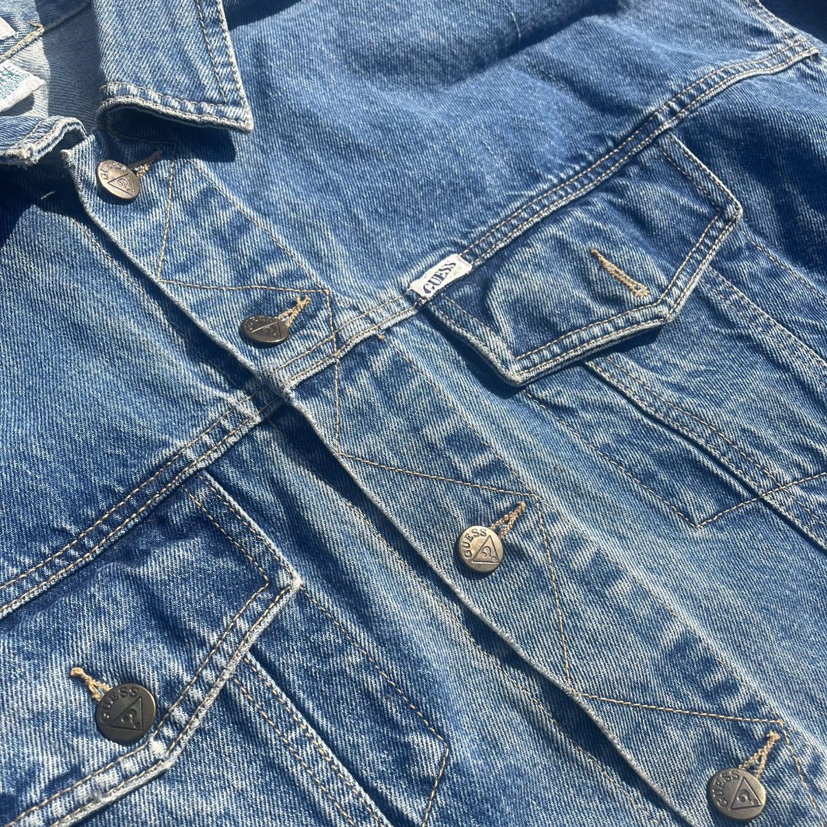 Georges Marciano × Guess × Vintage Vintage 1980s Georges Marciano by Guess denim jacket Size US L / EU 52-54 / 3 - 3 Thumbnail
