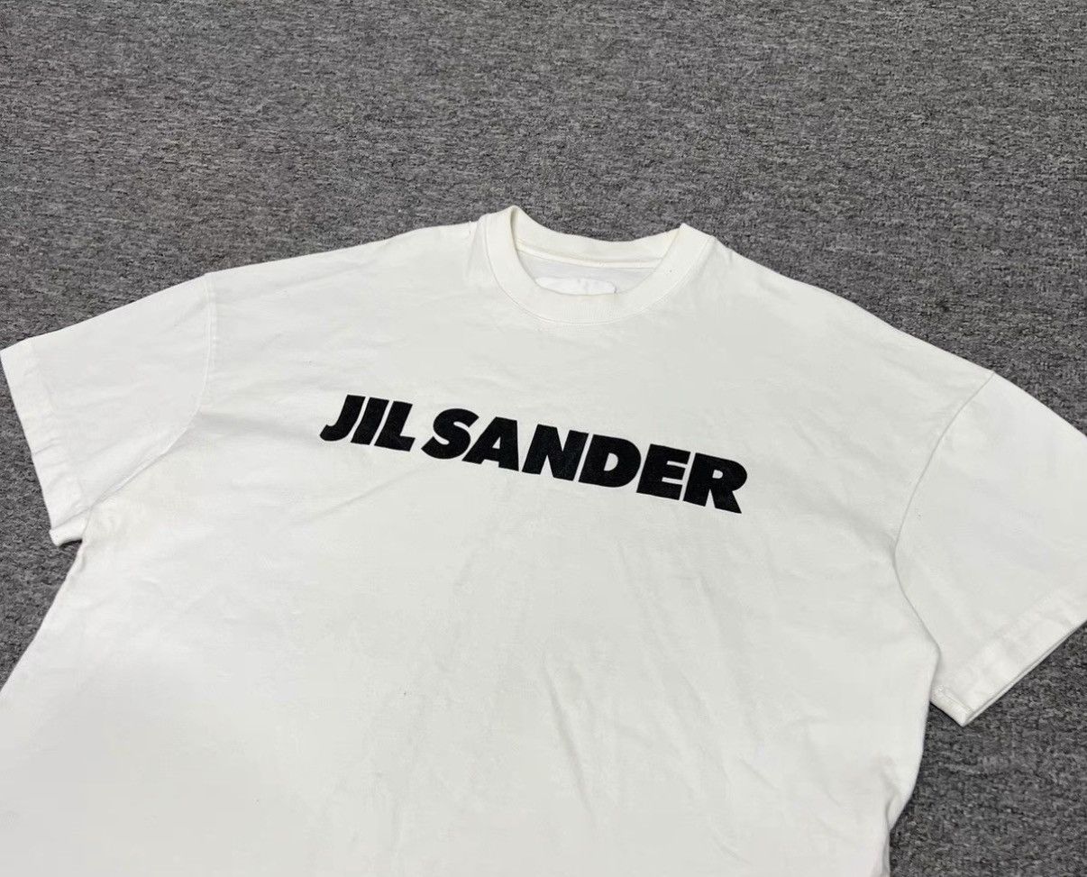 Jil Sander Jil Sander Letter Logo Short Sleeve T-Shirt Size US XS / EU 42 / 0 - 3 Thumbnail