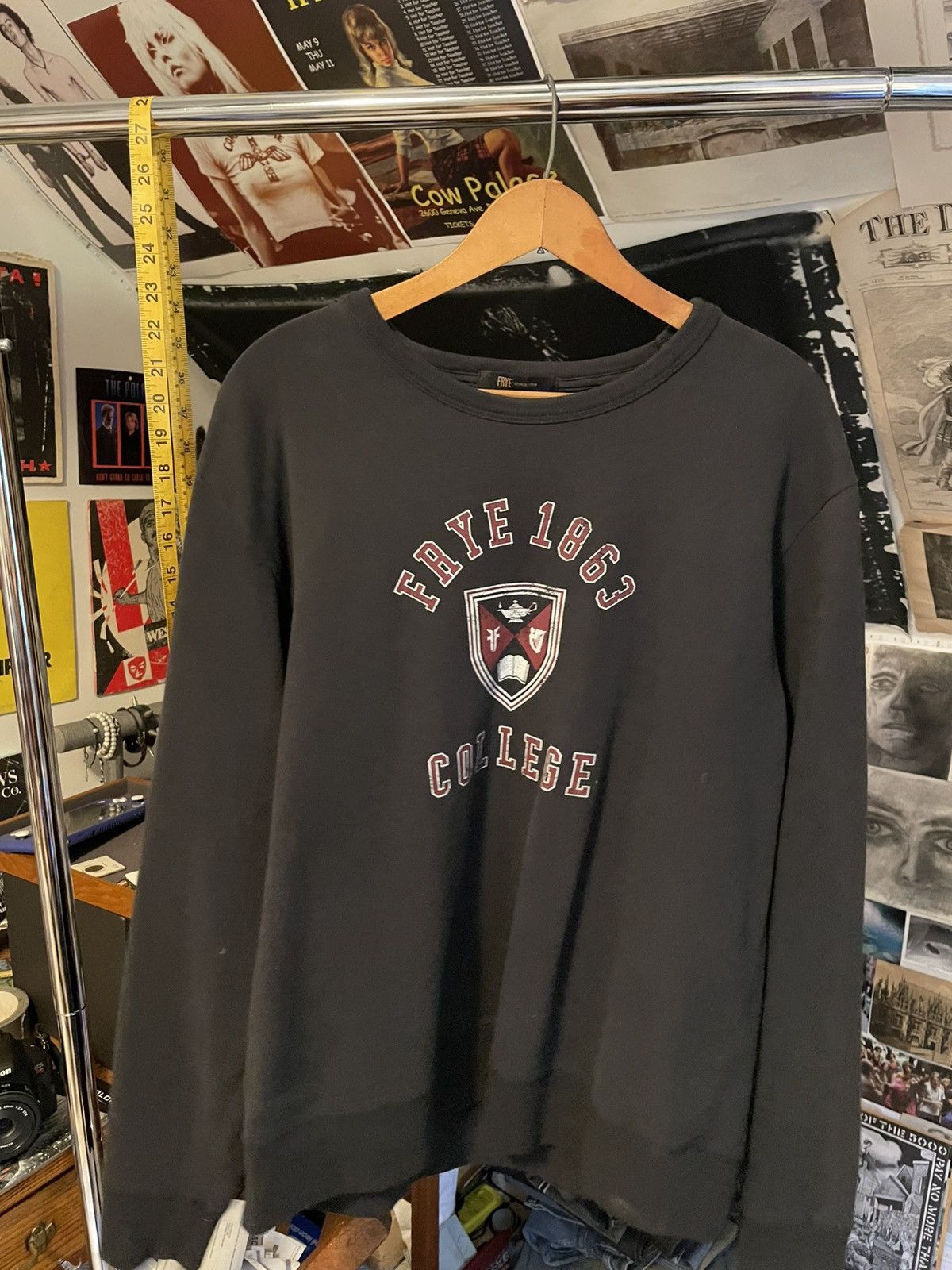 Frye Frye crewneck hoodie Size US L / EU 52-54 / 3 - 1 Thumbnail