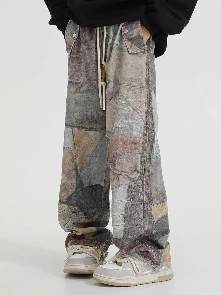 Designer × Japanese Brand Hip Hop Harajuku Streetwear Loose Casual Pants Size US 32 / EU 48 - 1 Thumbnail