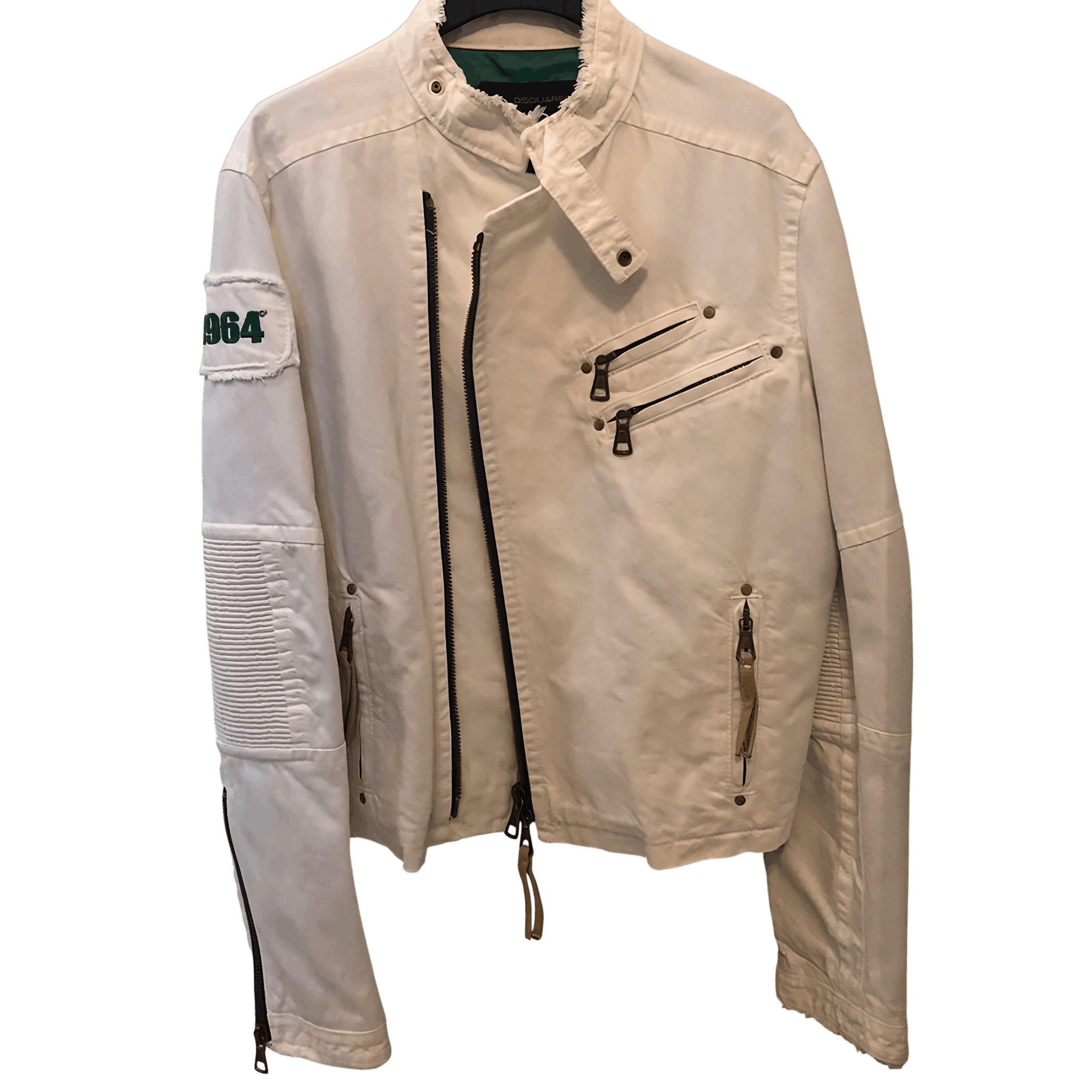 S/S 2004 RUNWAY COTTON BIKER JACKET