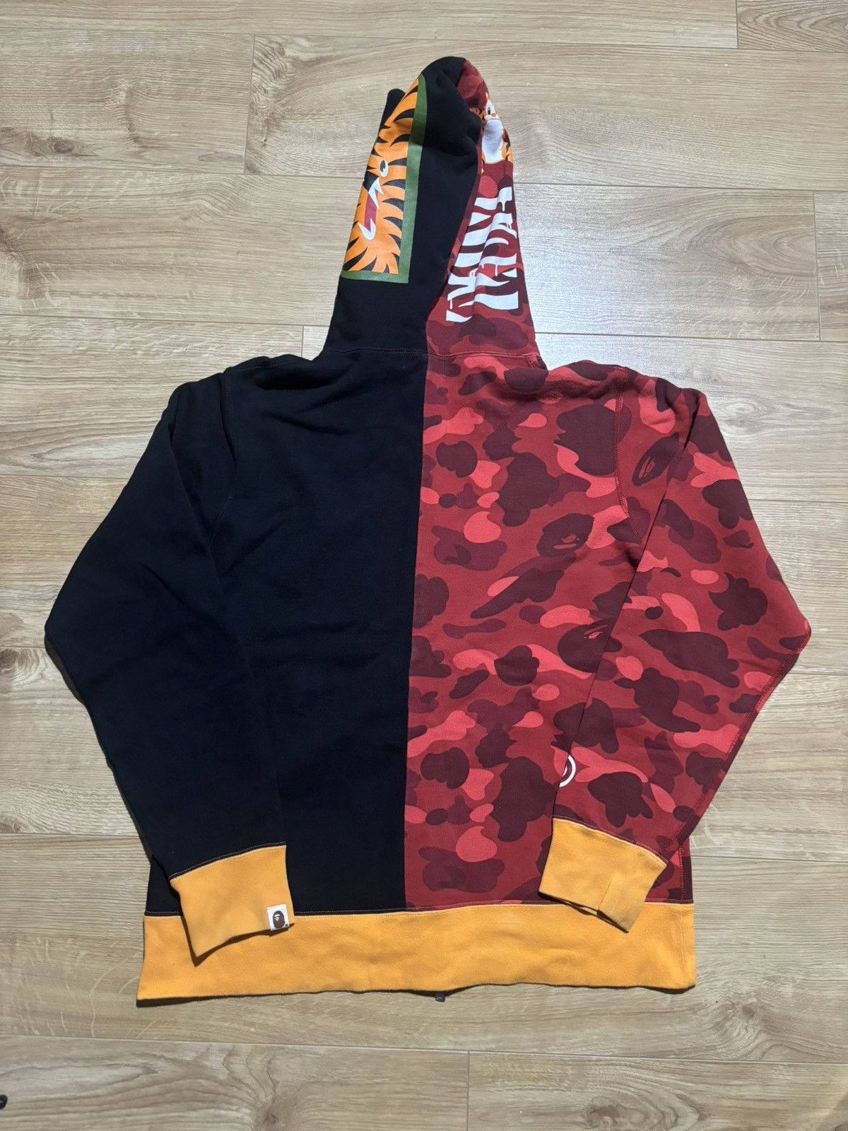 Bape BAPE TIGER SHARK CAMO FULL ZIP HOODIE Size US XL / EU 56 / 4 - 2 Thumbnail