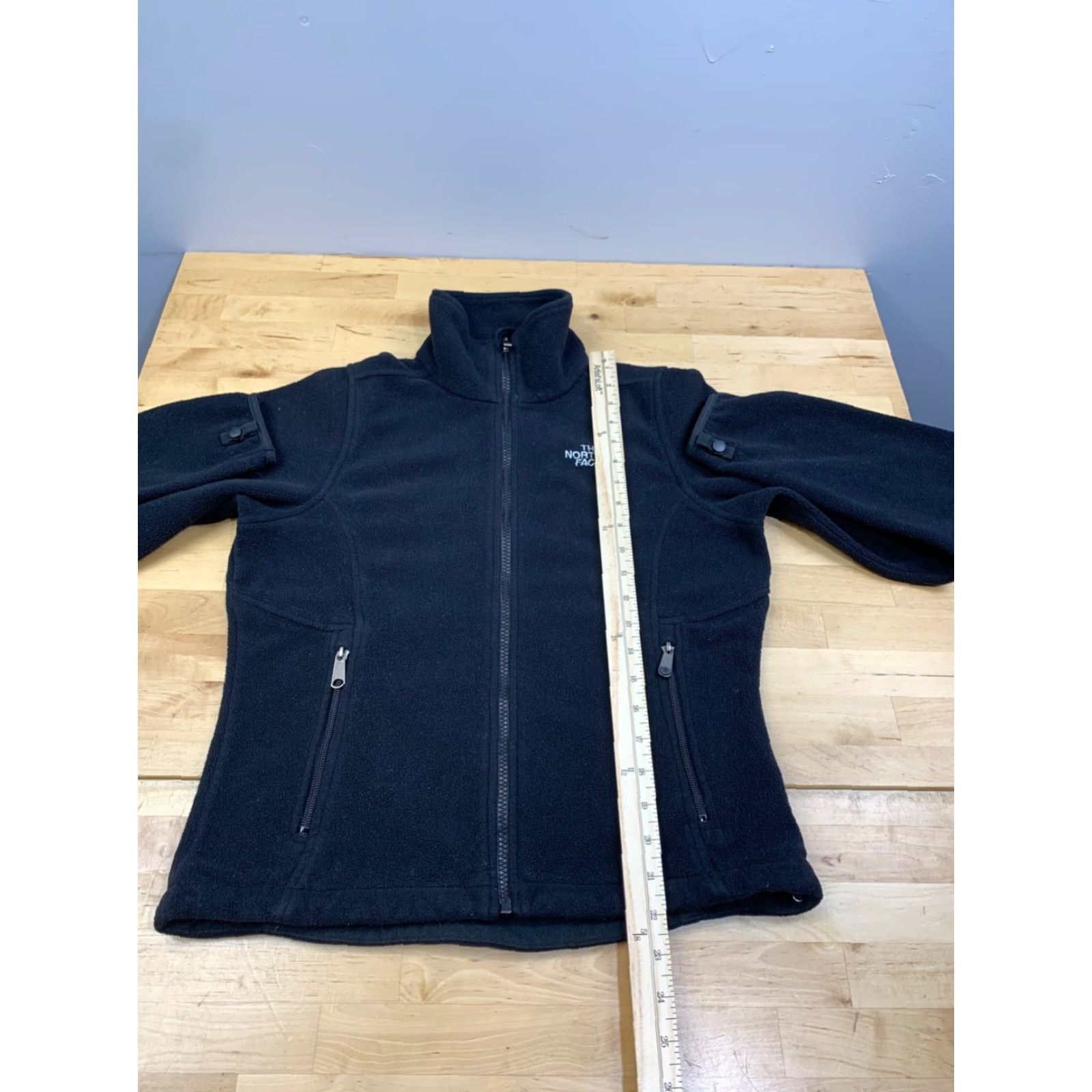The North Face The North Face Fleece Jacket Womens XS Black Full Zip Casual Outdoor 11446 Size XS / US 0-2 / IT 36-38 - 6 Thumbnail