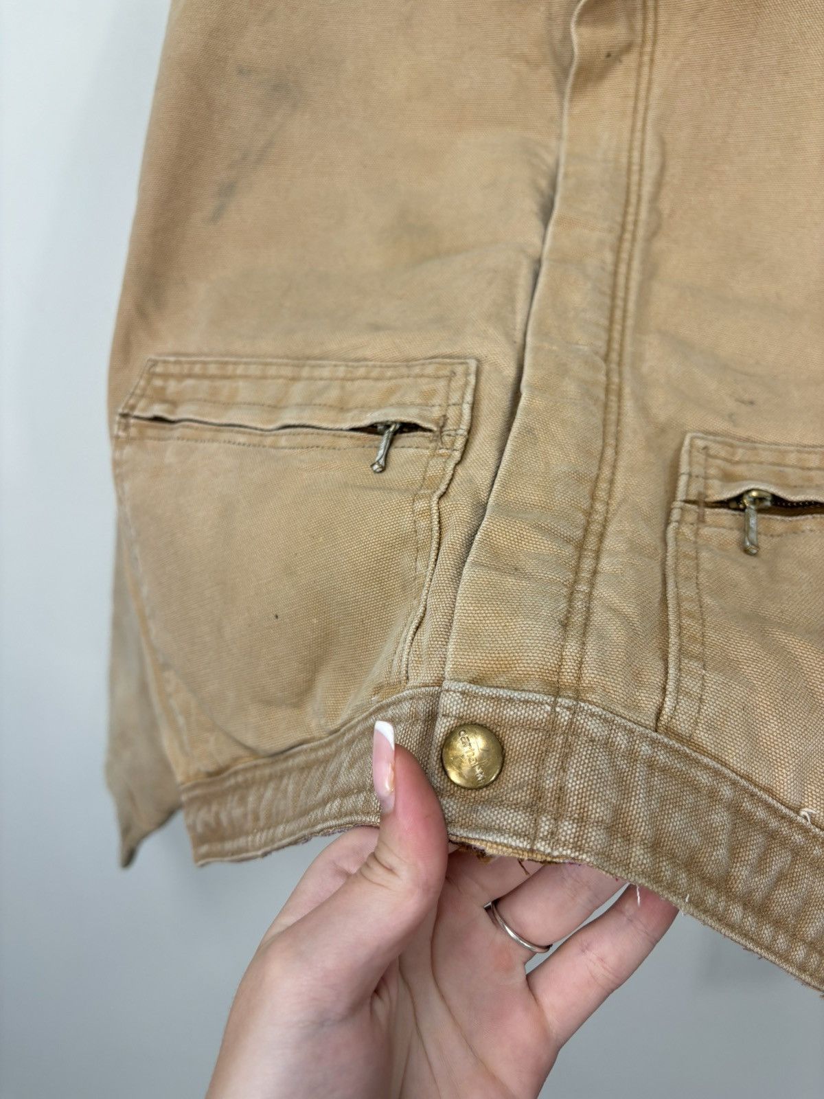 Carhartt Vintage Carhartt USA Utility Boxy Cropped Detroit Jacket Size US L / EU 52-54 / 3 - 16 Thumbnail