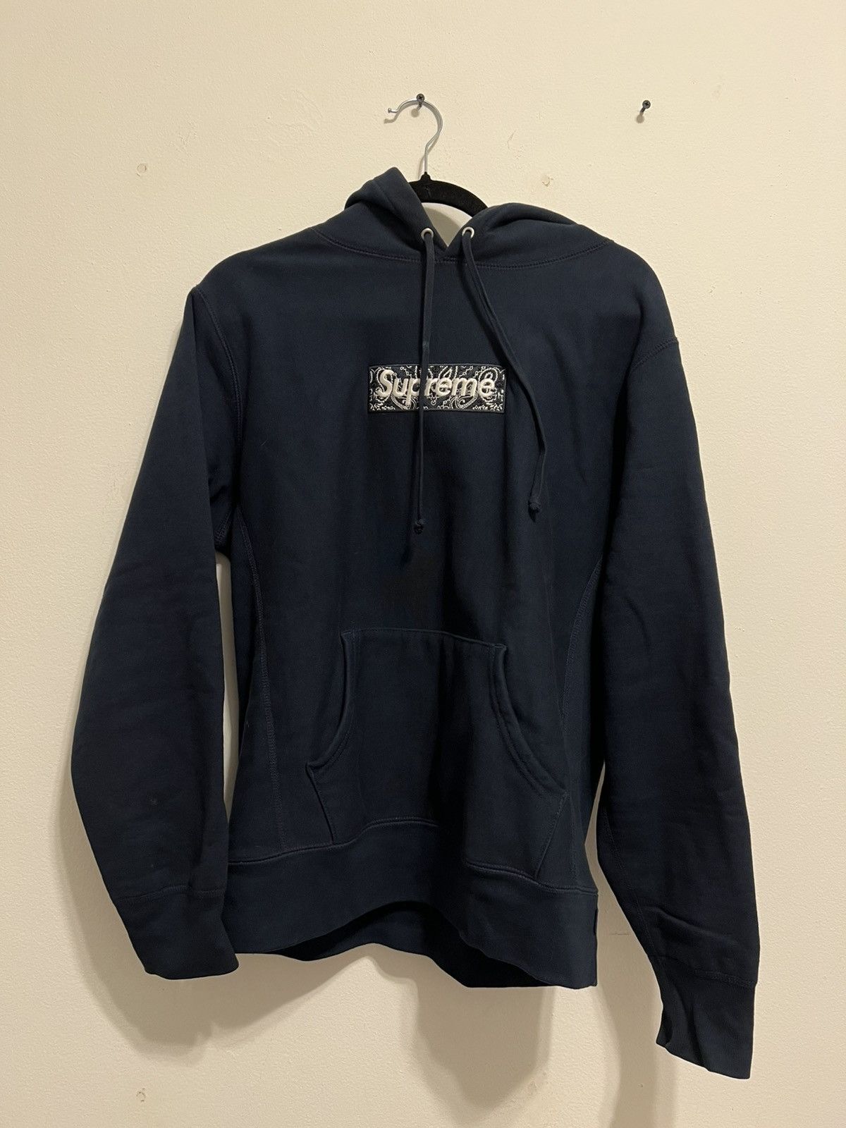 Supreme Supreme Bandana Box Logo hoodie Size US S / EU 44-46 / 1 - 1 Thumbnail