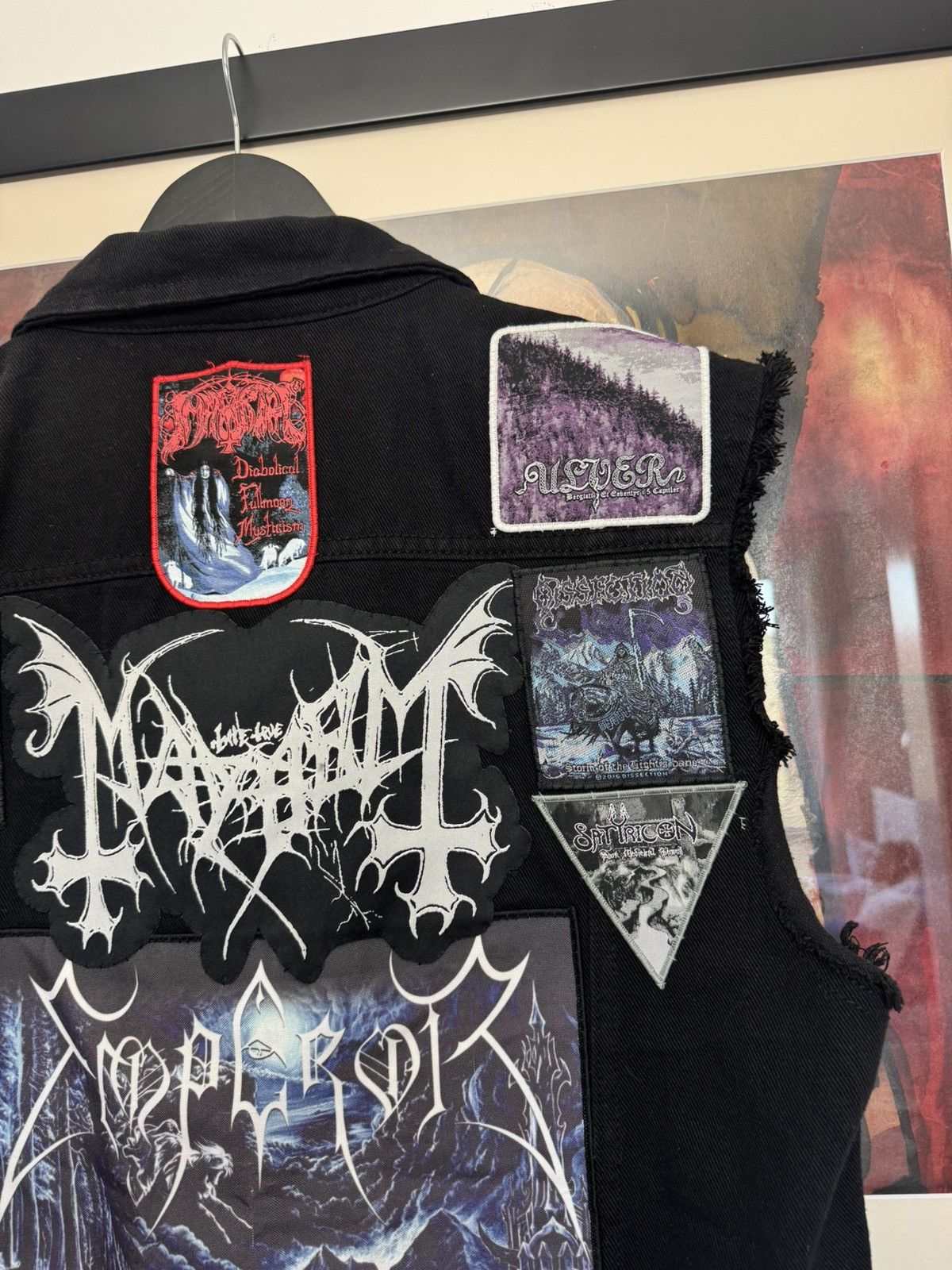 Band Tees Rare Metal Band Patches Denim Vest Og License 90s Vintage Size US L / EU 52-54 / 3 - 6 Thumbnail