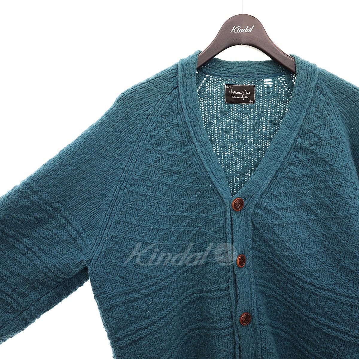 Number (N)ine Number (N)ine Cart period wool / nylon knit cardigan Size US L / EU 52-54 / 3 - 10 Thumbnail