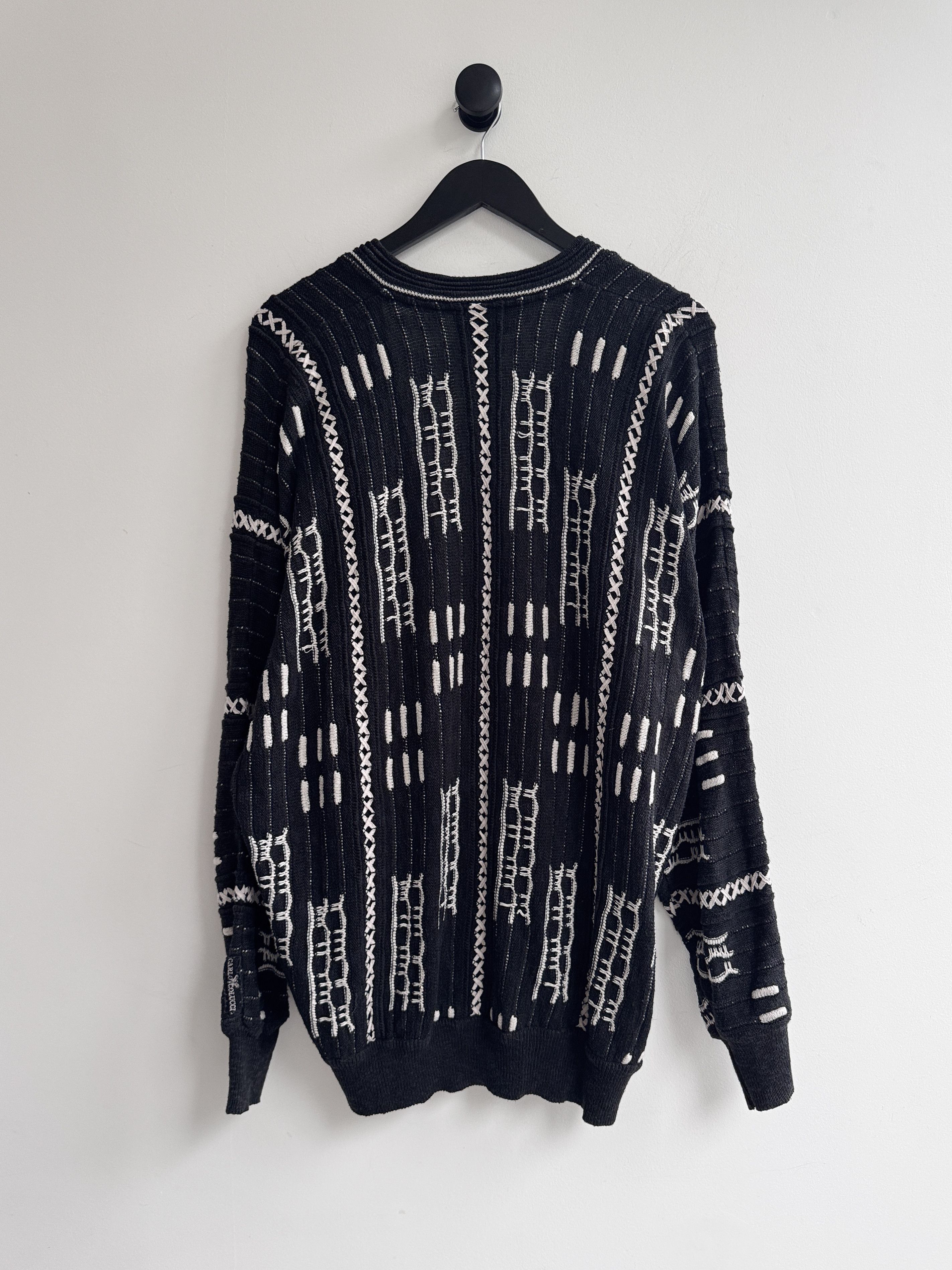 Carlo Colucci Vintage Carlo Colucci Knit Cardigan Sweater Size US XL / EU 56 / 4 - 2 Thumbnail