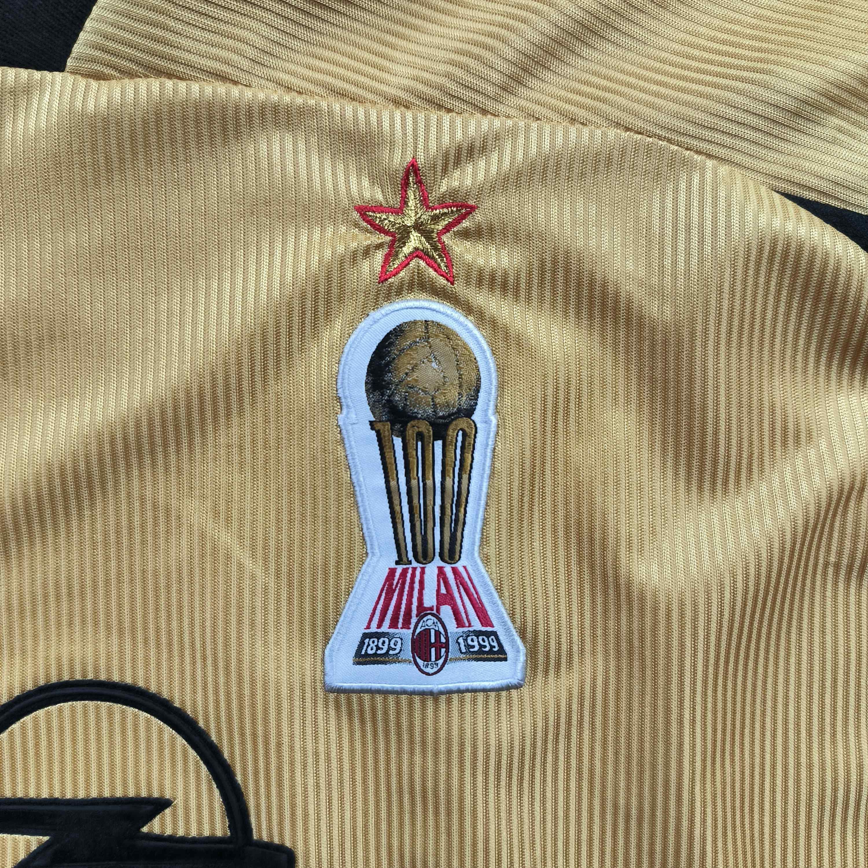 Adidas AC Milan 1999-2000 Adidas fourth football jersey size L Size US L / EU 52-54 / 3 - 4 Thumbnail