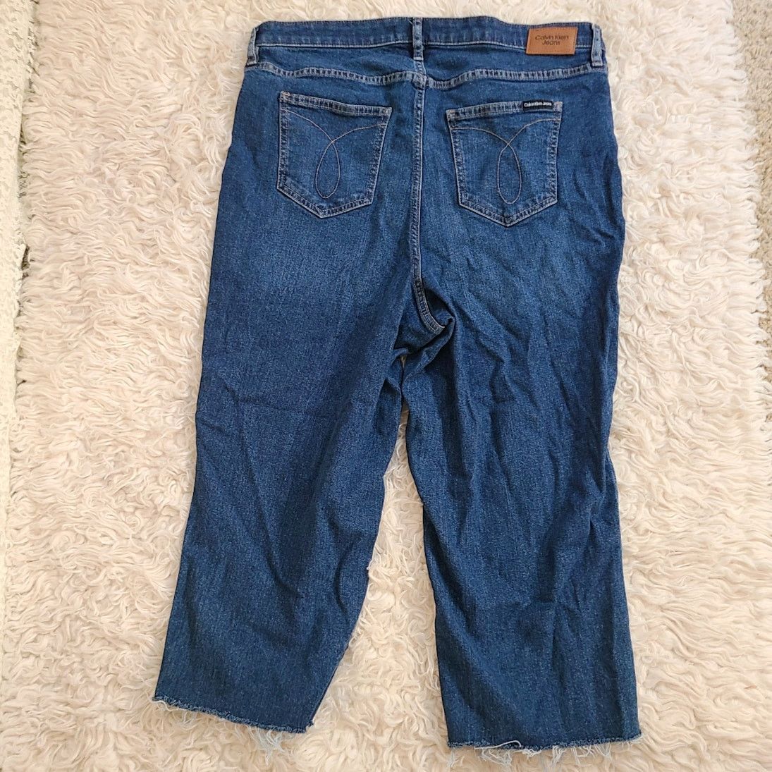 Calvin Klein Calvin Klein Jeans high rise straight leg jeans 16w Size 38" / US 16 / IT 52 - 2 Thumbnail
