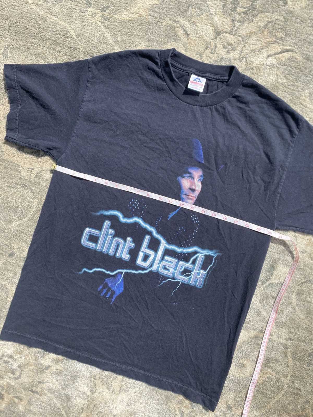 Other Vintage 2000 Black Clint Black Electrified Graphic Tee Large Size US L / EU 52-54 / 3 - 7 Thumbnail