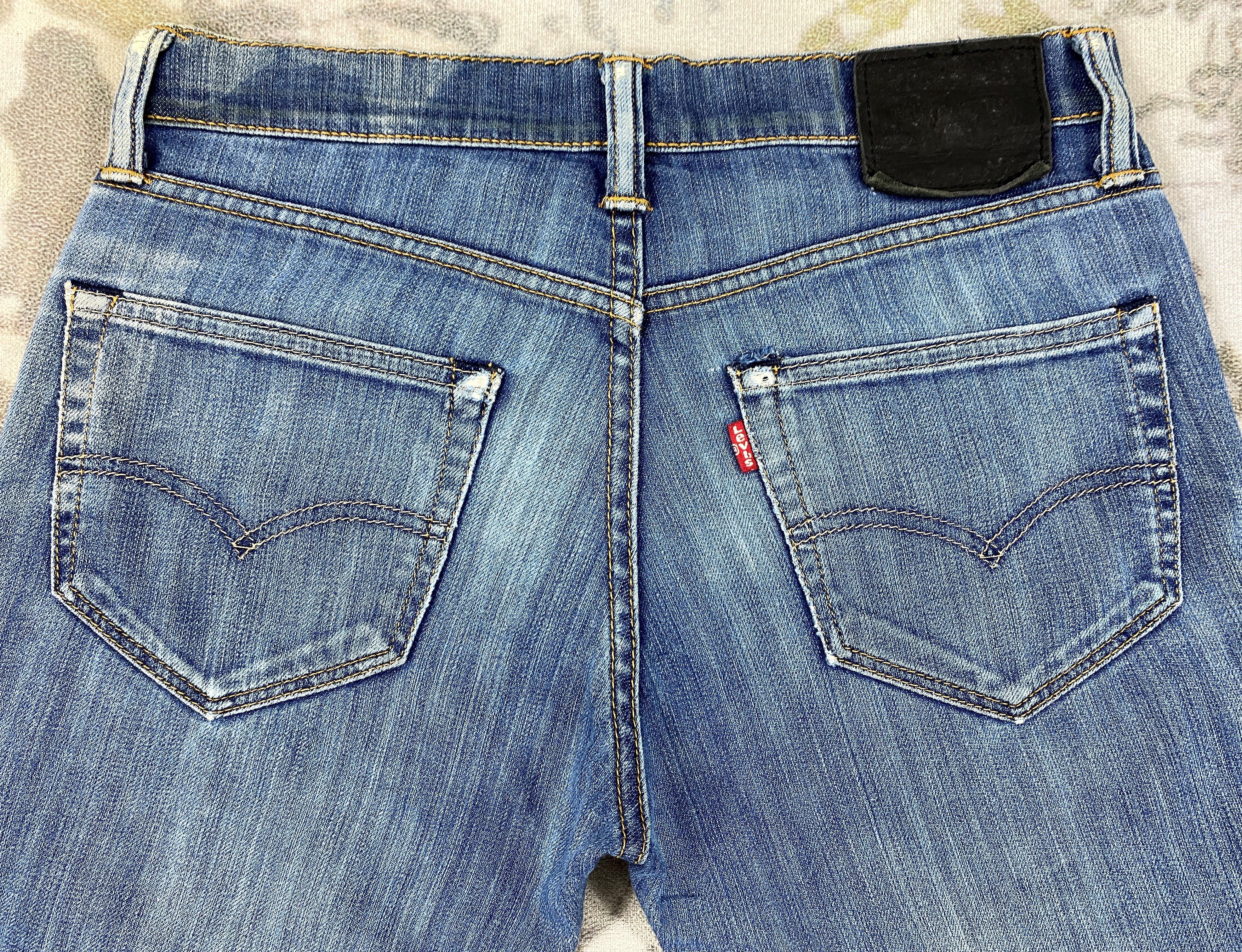 Levi's Vintage Levi's 511 Distressed Denim 31x31 JN064 Size US 31 - 4 Thumbnail