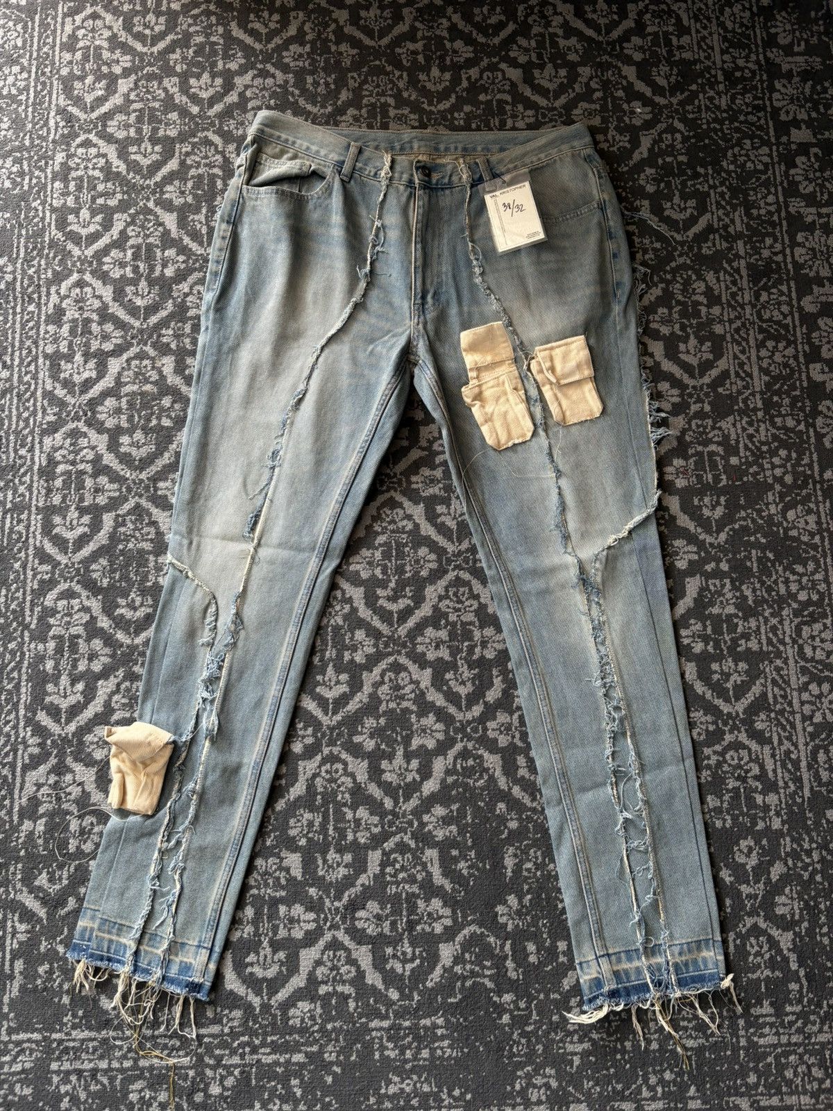 Val Kristopher Val kristopher distressed denim with pockets Size US 38 / EU 54 - 1 Thumbnail