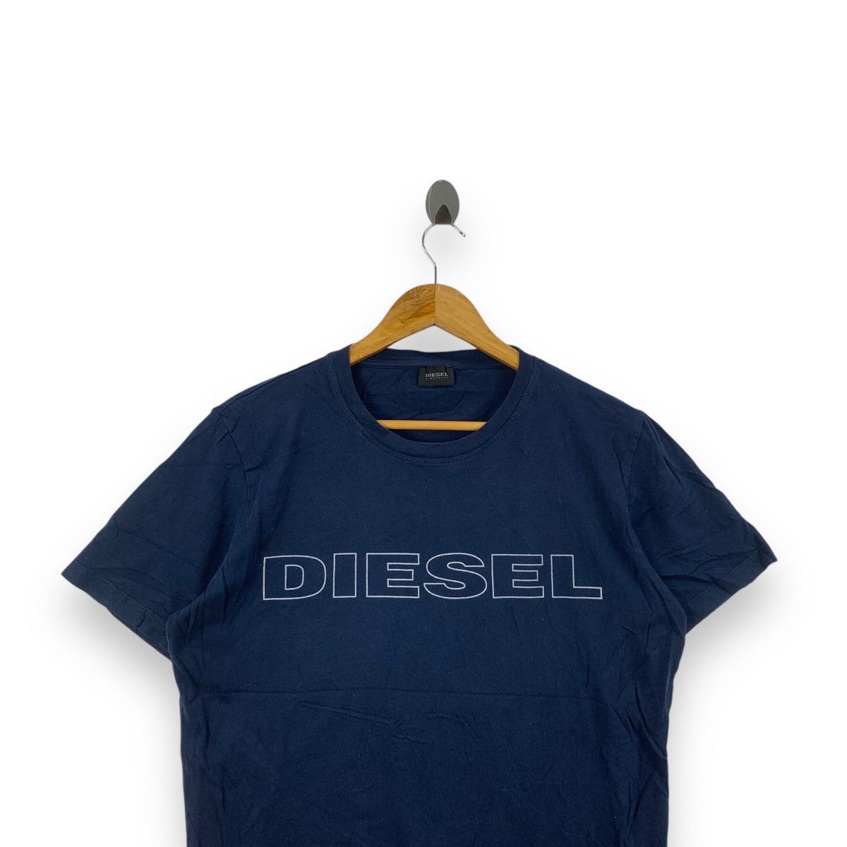 Diesel DIESEL ITALY UNDERWEAR Collection Box Logo Tee Shirt Size US M / EU 48-50 / 2 - 2 Thumbnail