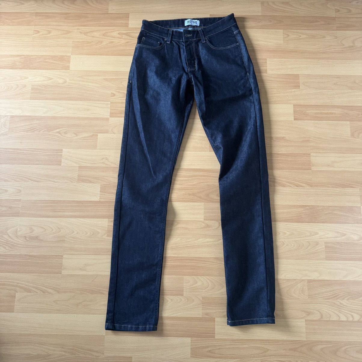 Other Xetko Waxed Dark Blue Denim Size US 30 / EU 46 - 1 Thumbnail