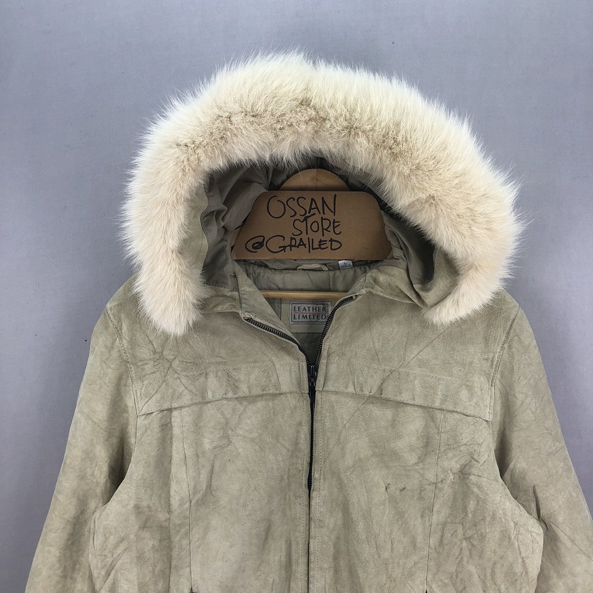 Genuine Leather Japanese Brand Leather Limited Genuine Fur Leather Jacket Size US L / EU 52-54 / 3 - 4 Thumbnail
