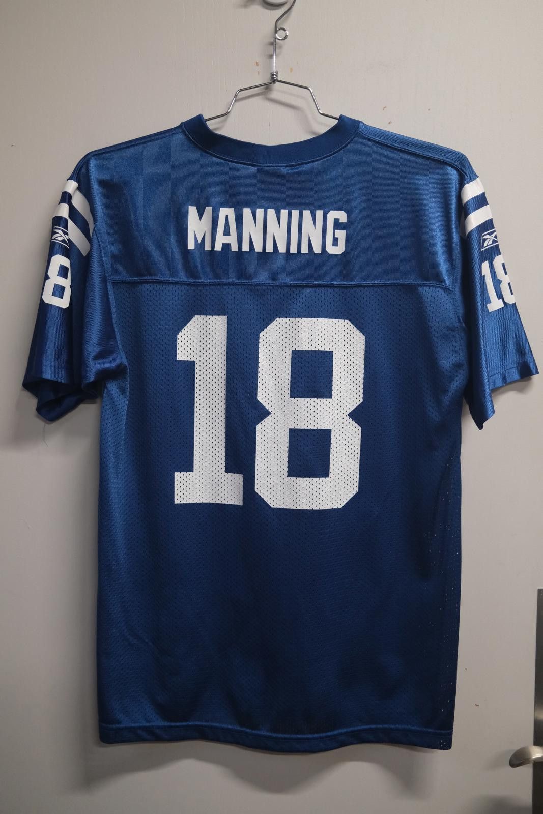 Reebok Reebok Indianapolis Colts Manning #18 Football Jersey Size ONE SIZE - 2 Thumbnail
